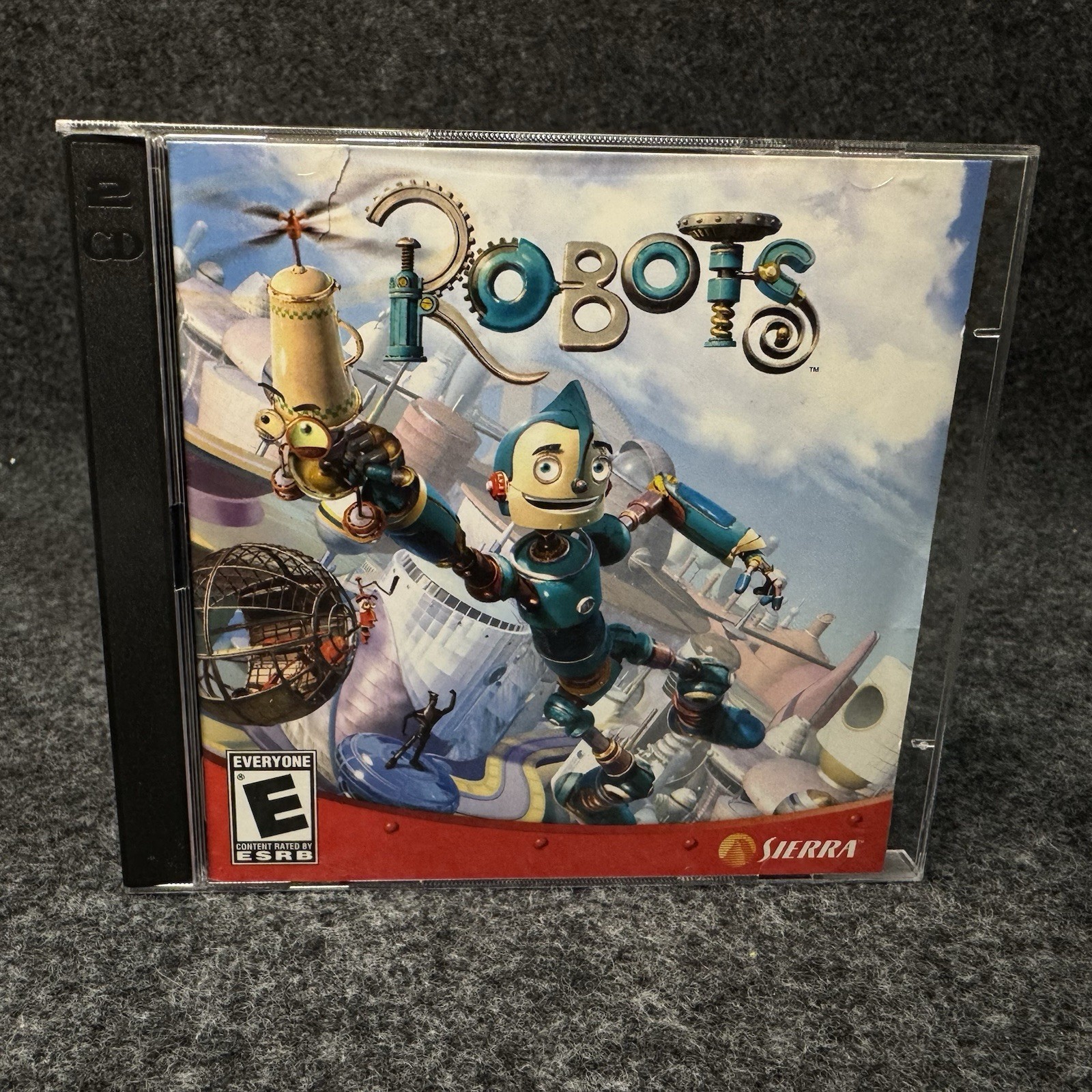 Robots PC Game 2005 Sierra Windows 98 SE 2000 XP Complete 2 Disc CD