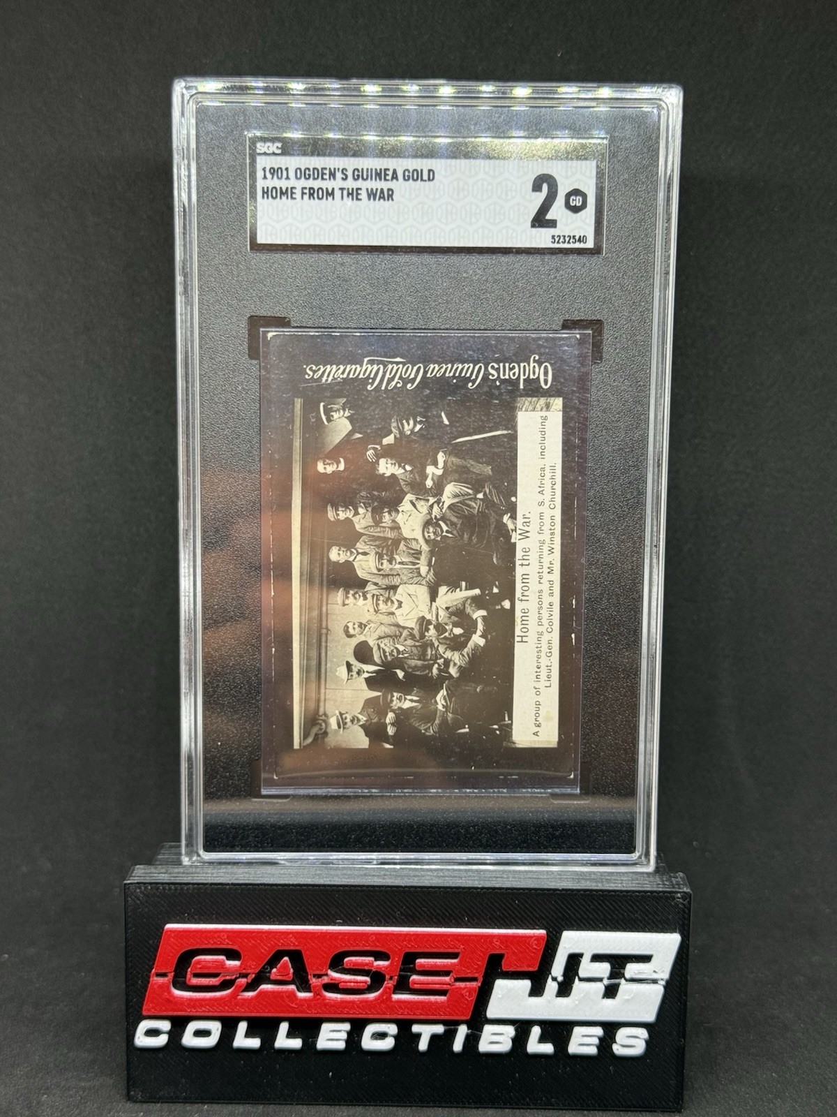 1901 ogden's guinea gold Home From The War SGC 2
