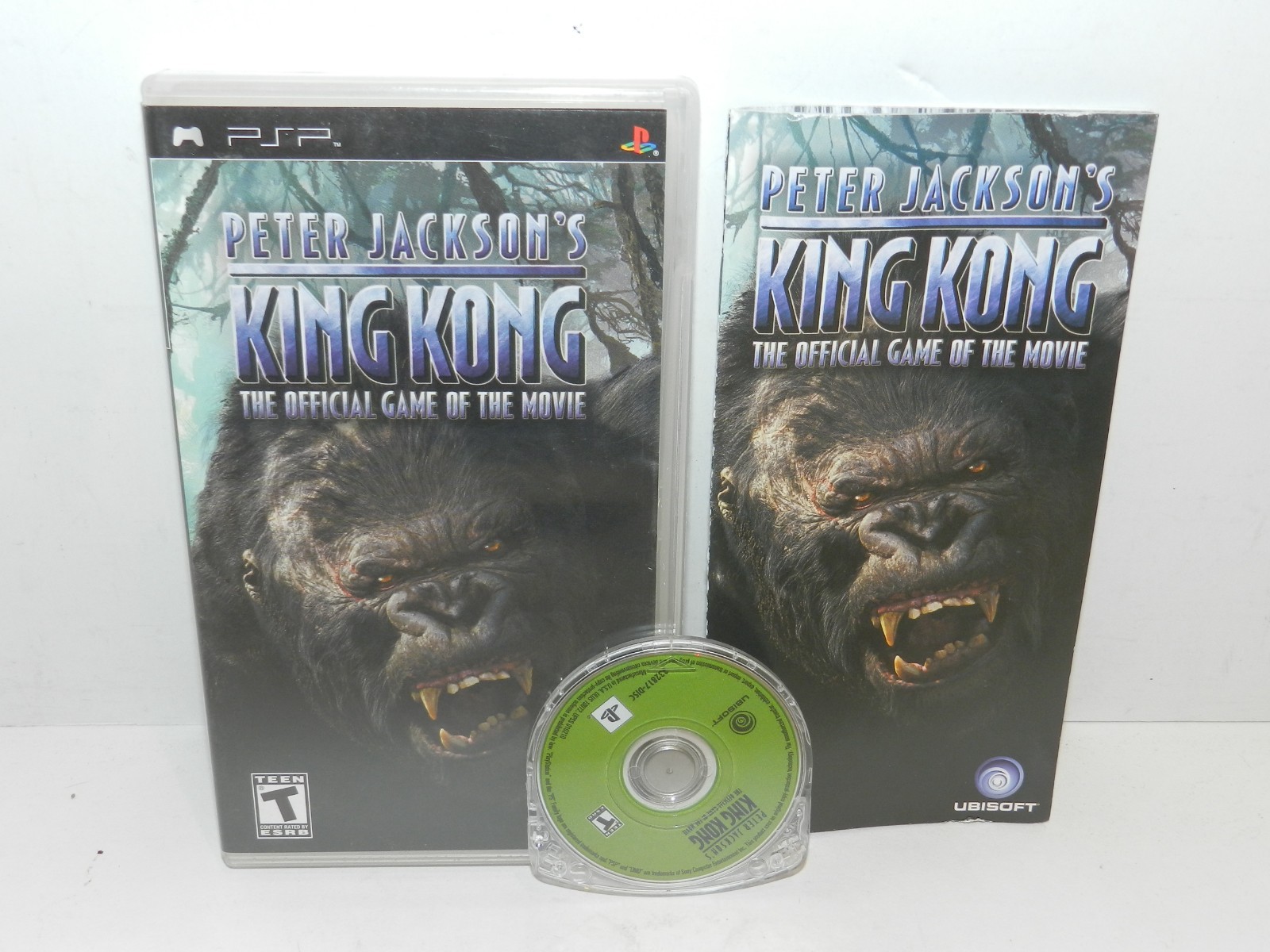 Peter Jackson’s King Kong Sony PSP Complete Game Tested Cleaned Warranty