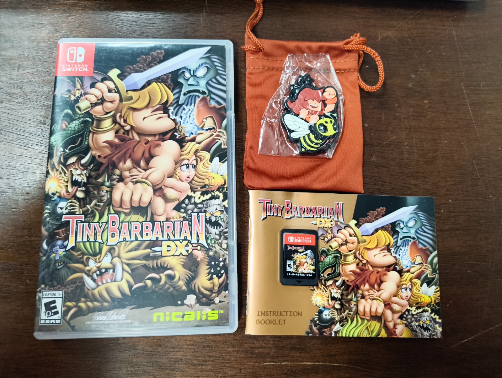 Tiny Barbarian DX (Nintendo Switch, 2017) Complete