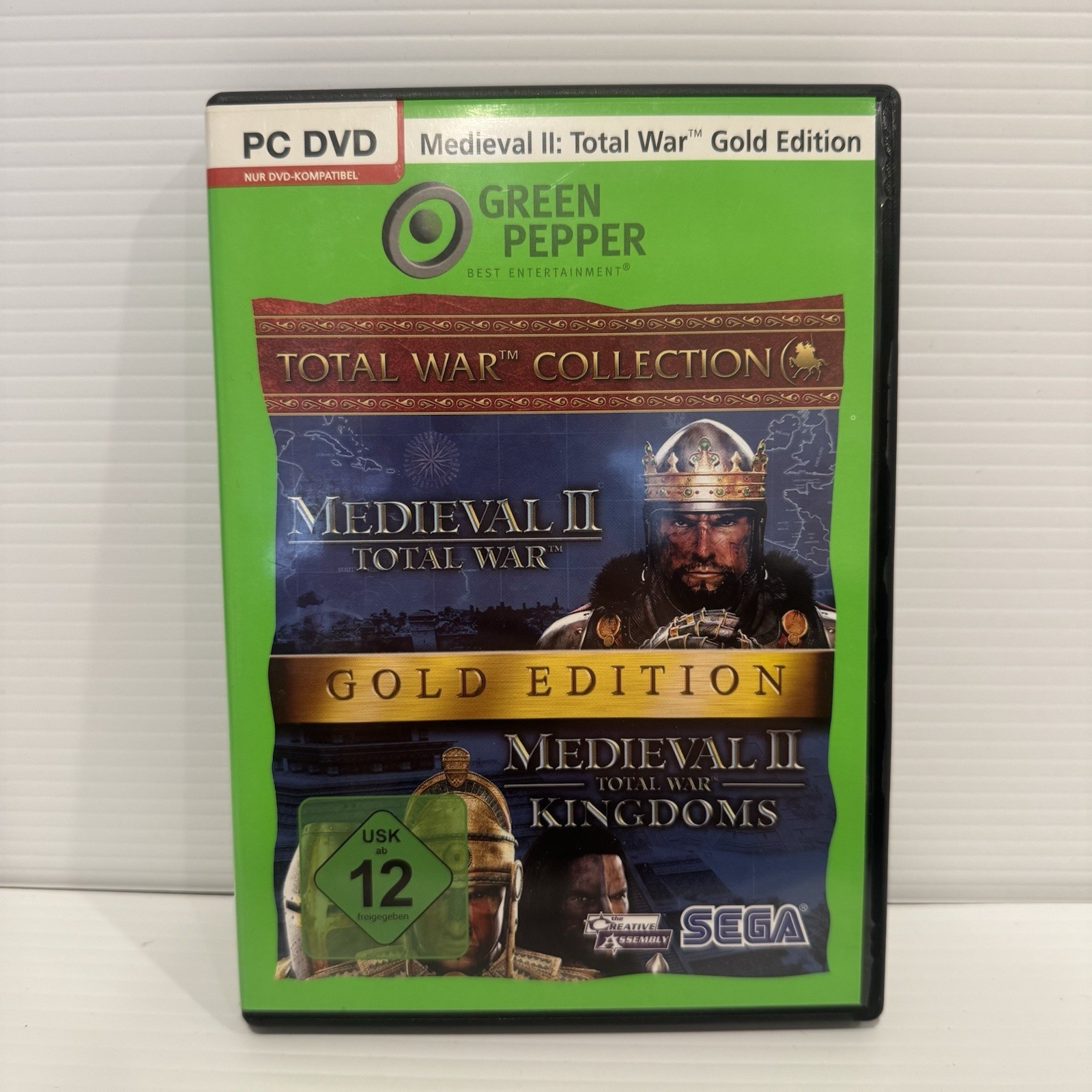 Medieval II Total War Gold Edition PC DVD-ROM Strategy Game SEGA German Edition