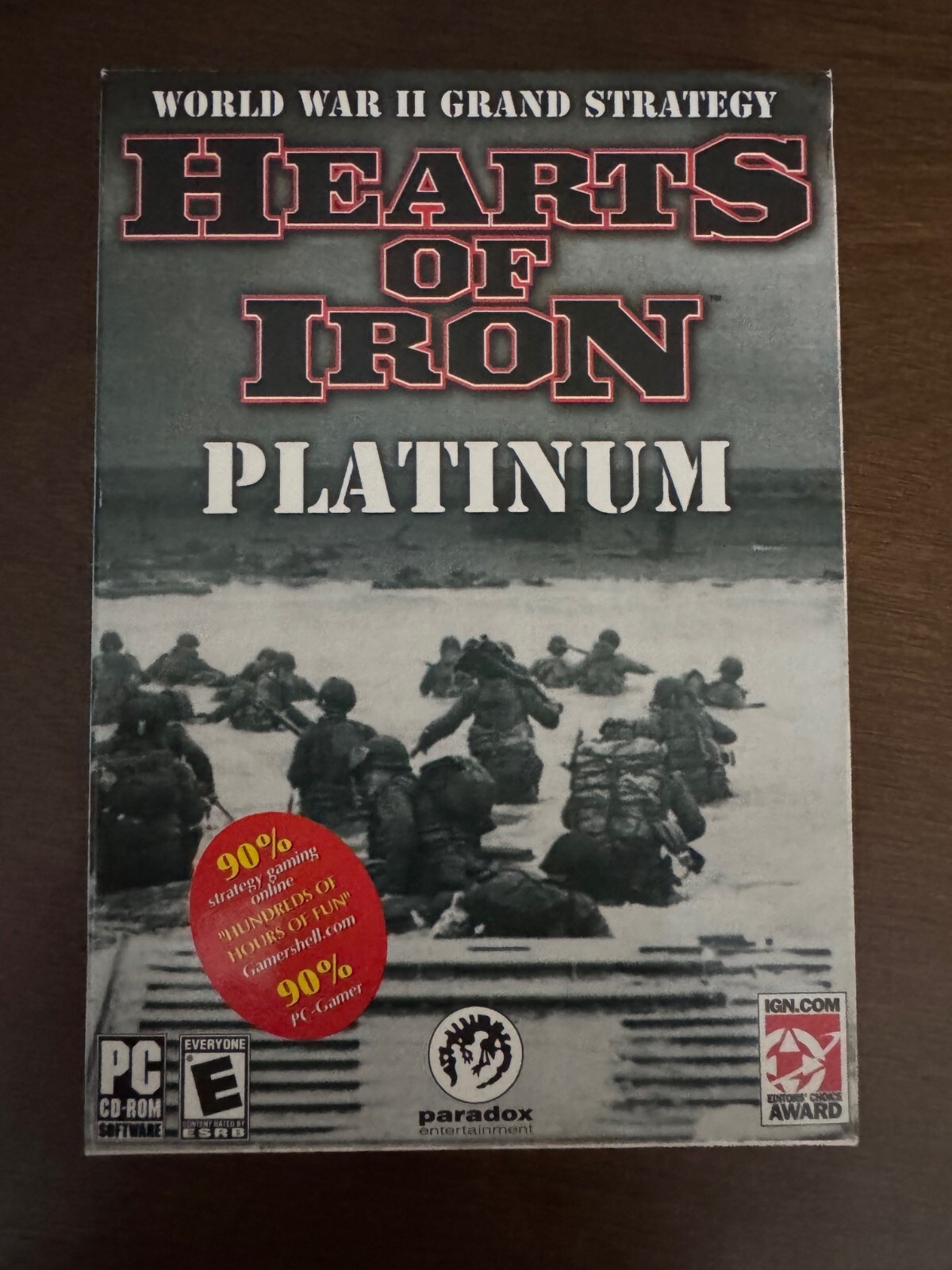 Hearts of Iron: Platinum (PC, 2004)