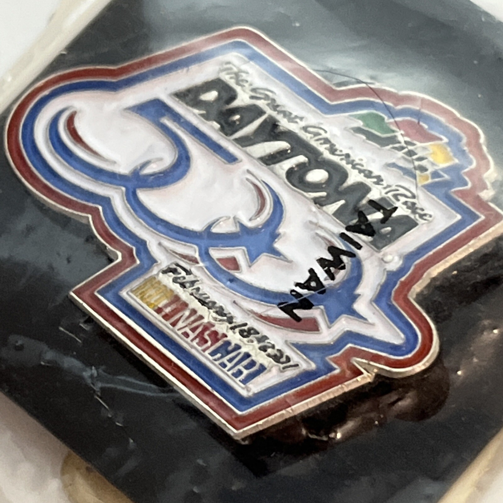 2001 Daytona 500 International Speedway NASCAR Race Car Florida Lapel Pin