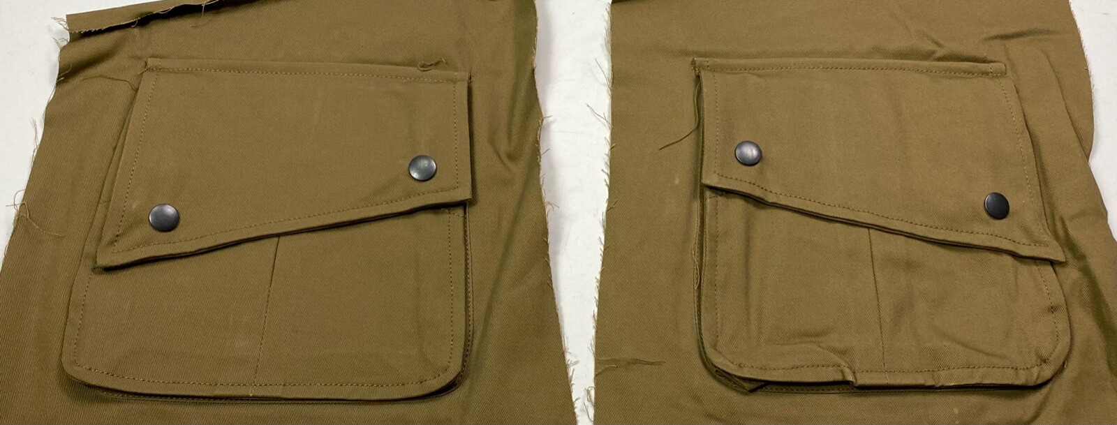 WWII US AIRBORNE 82ND 101ST PARATROOPER RIGGER SPARE POCKET SET-RIGHT & LEFT