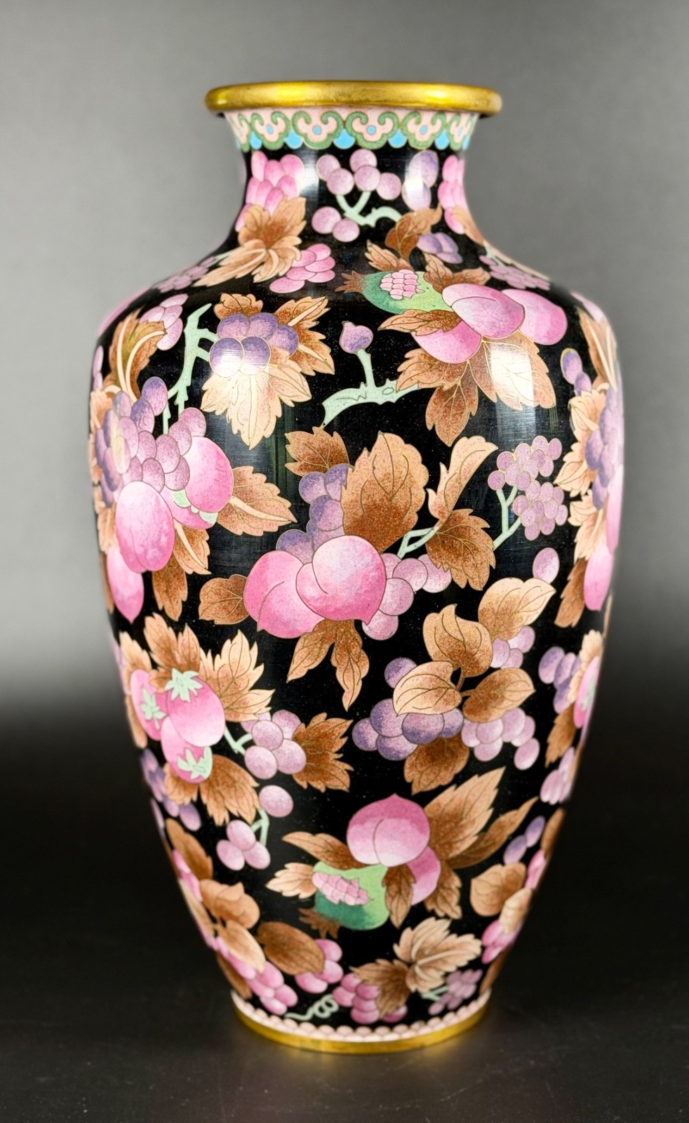 Magnificent Large Chinese Cloisonné \