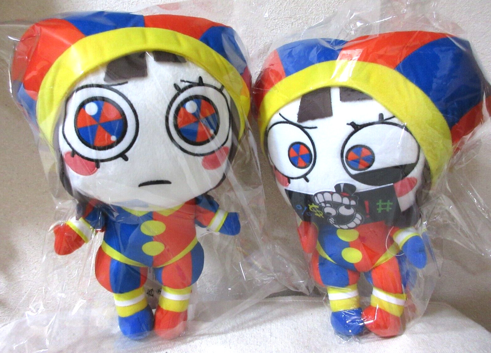 Amazing Digital Circus Pomni Plush Toy Doll XL 31cm Set of 2 Taito 2025 NEW