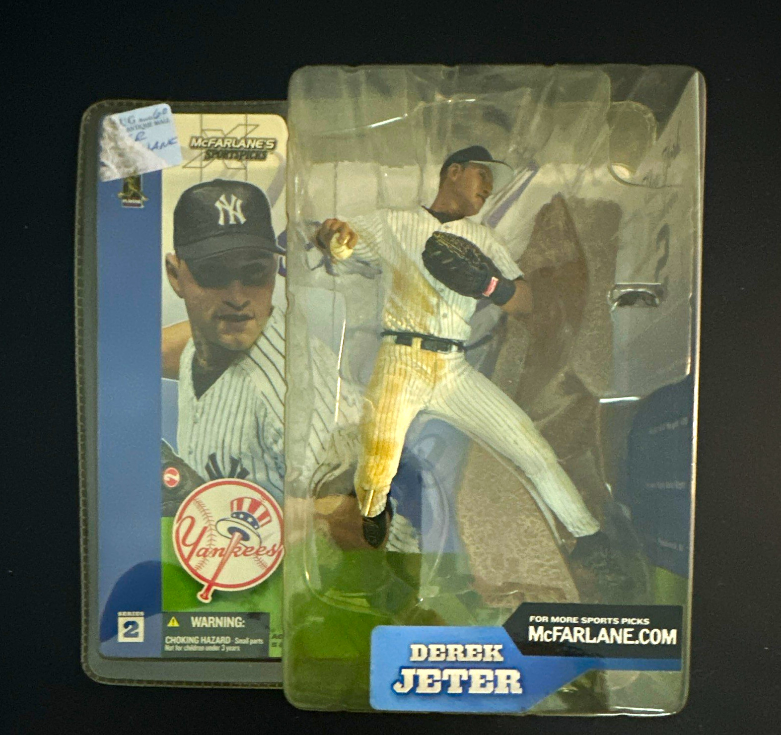 McFarlane Sportspicks Derek Jeter New York Yankees Figure Series 2 In Box