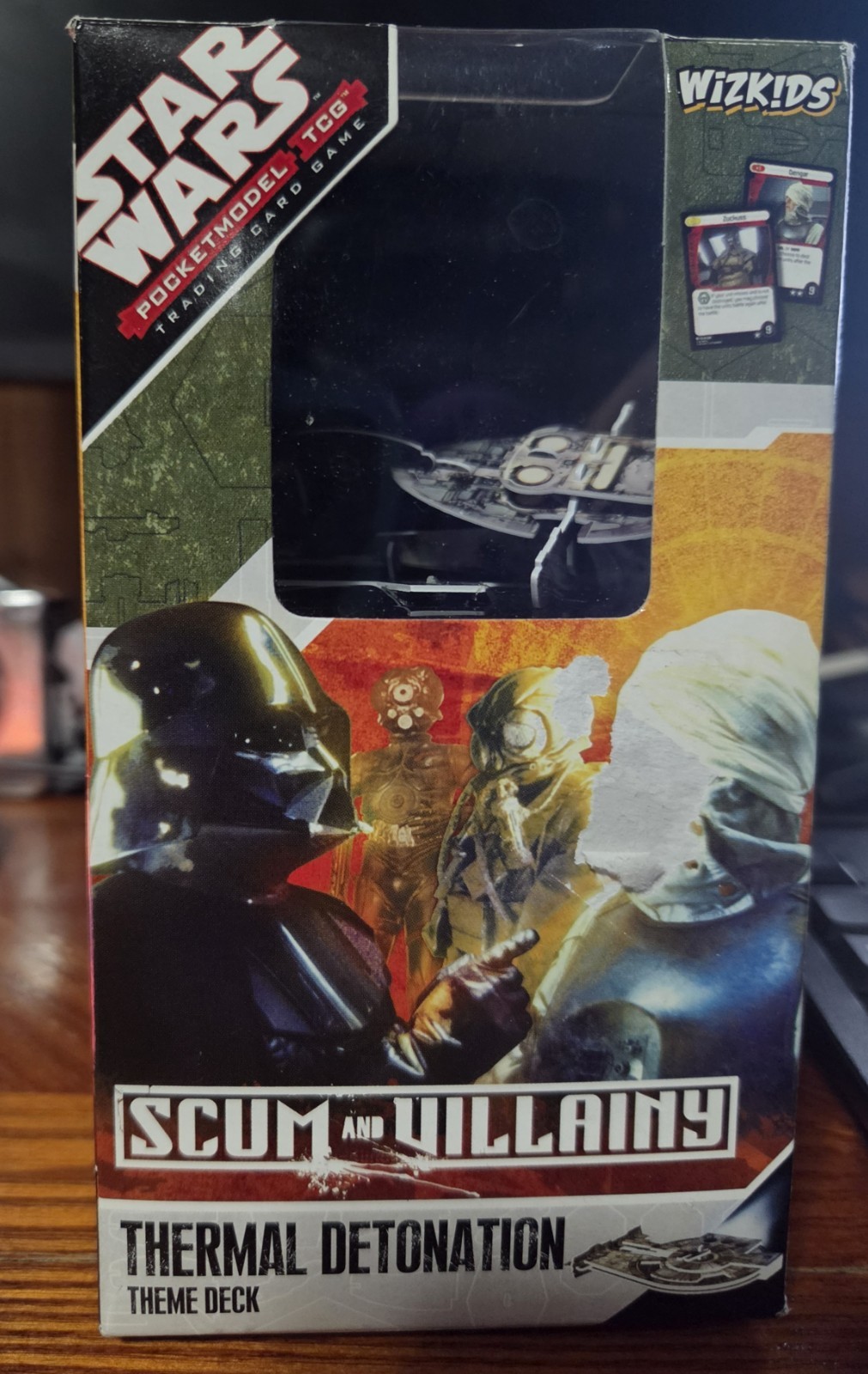 Star Wars Pocketmodel TCG Scum and Villainy Thermal Detonation Theme Deck sealed