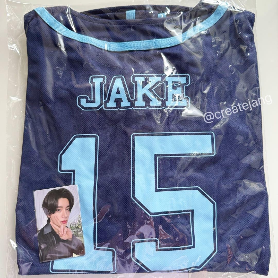 ENHYPEN JAKE WALK THE LINE Uniform Shirt Official Merch Photocard New KPOP Japan
