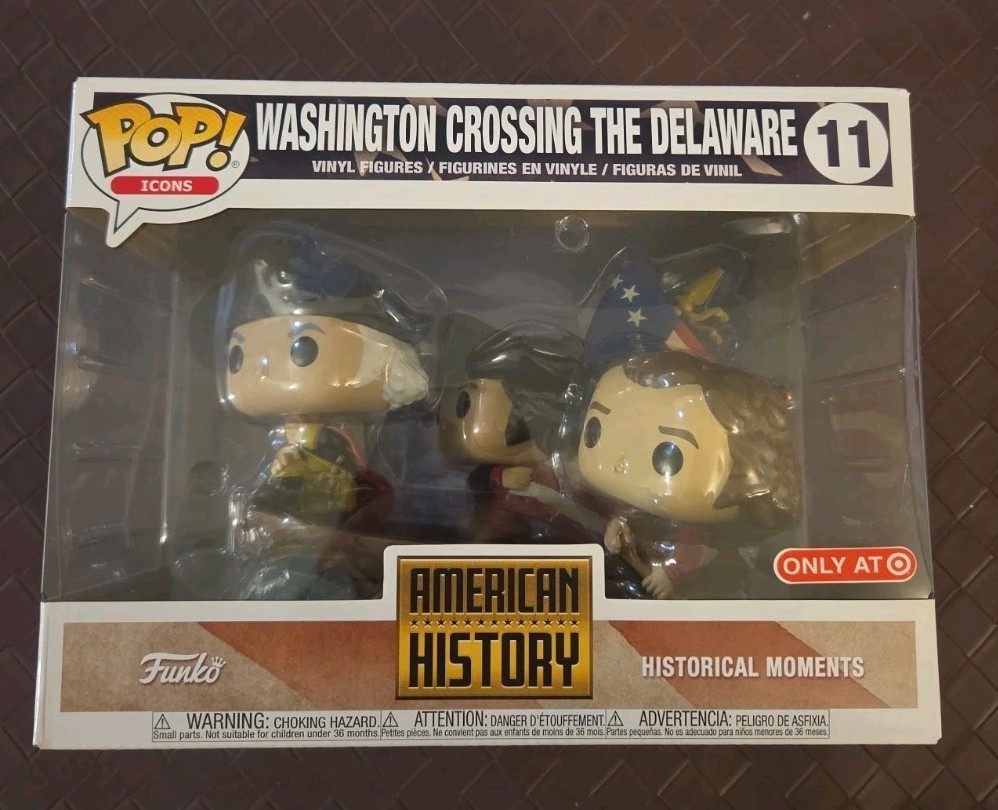 NEW Washington Crossing the Delaware Funko Pop #11 American History Target NIB