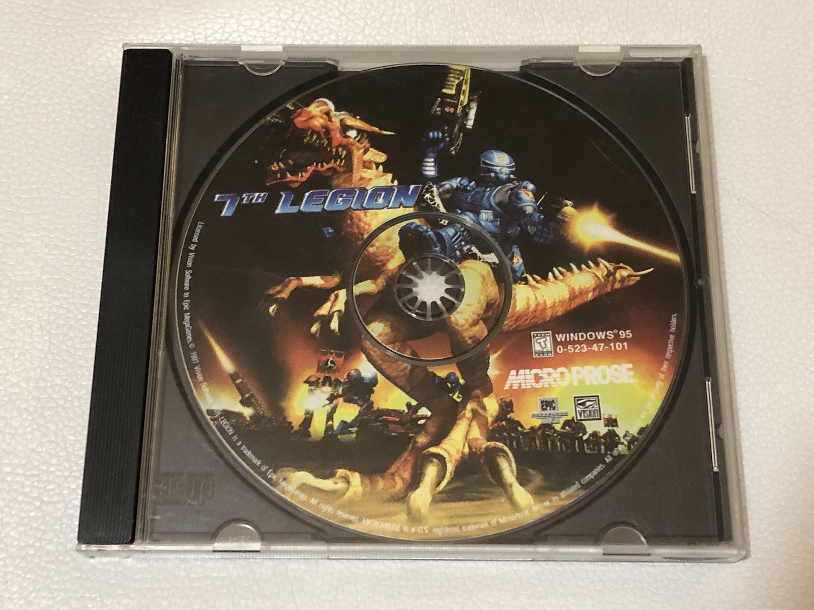 7th Legion (1997, MS Windows 9x/XP) - DISC ONLY