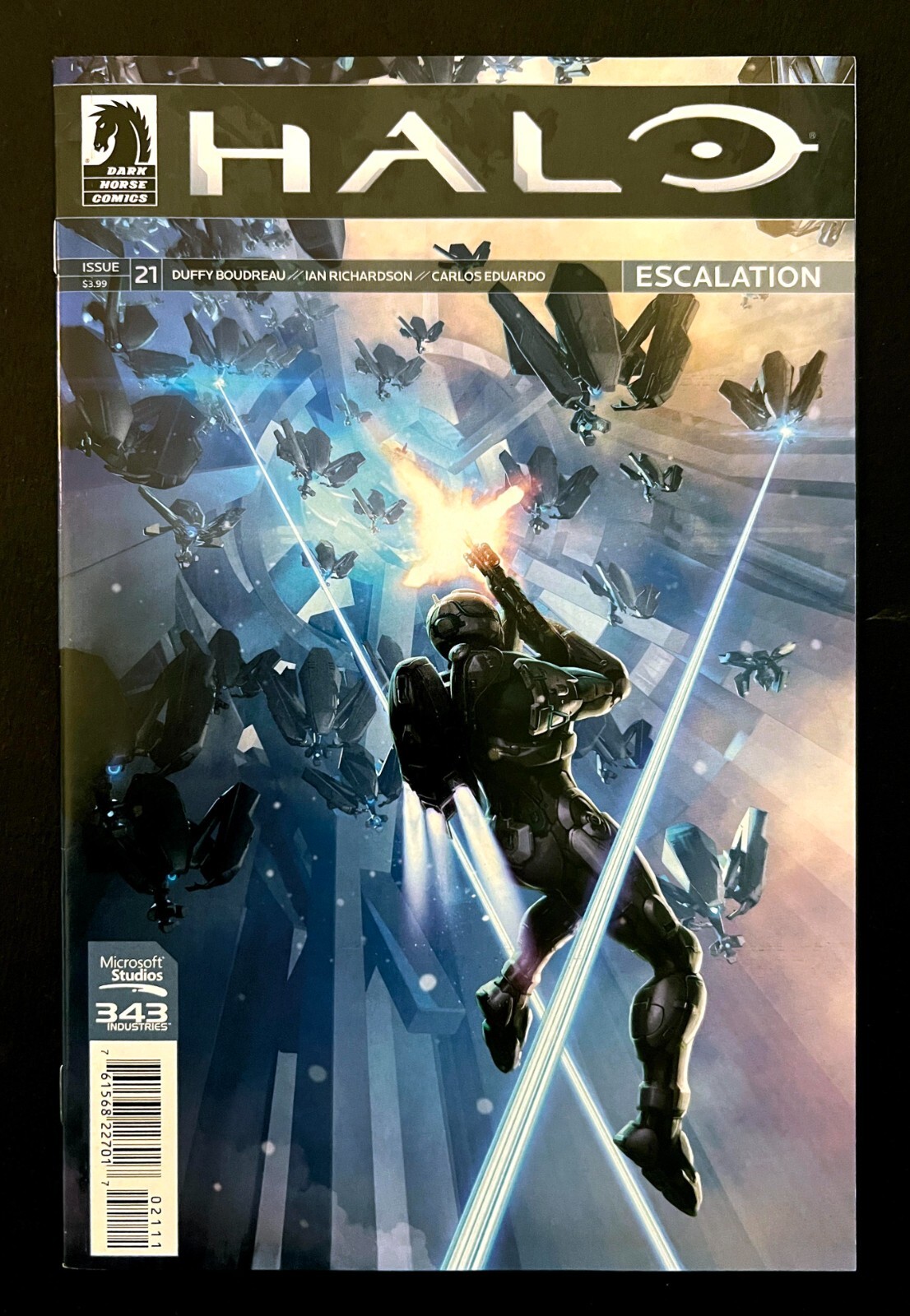 HALO: ESCALATION #21 HTF Issue Microsoft 343 Studios Dark Horse Comics 2015