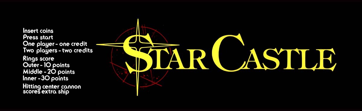 Star Castle Arcade Marquee 26\