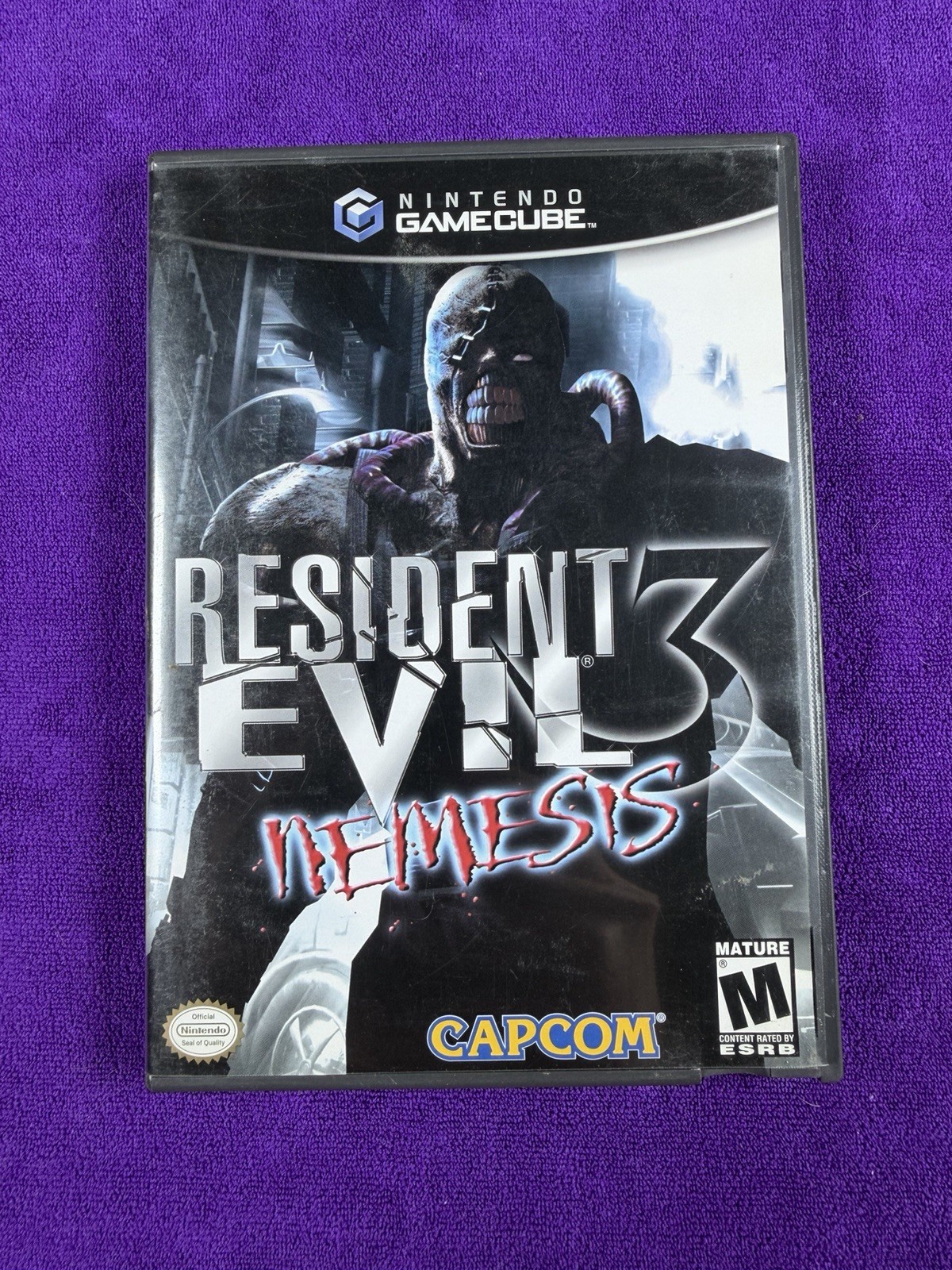Resident Evil 3 Nemesis Nintendo GameCube 2006 Complete w Manual