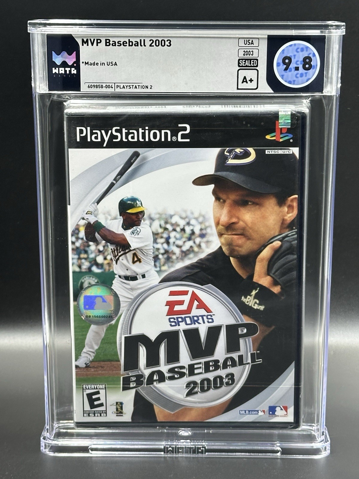 MVP Baseball 2003 • WATA 9.8 A+ • Diamondbacks Johnson PSA • PlayStation 2