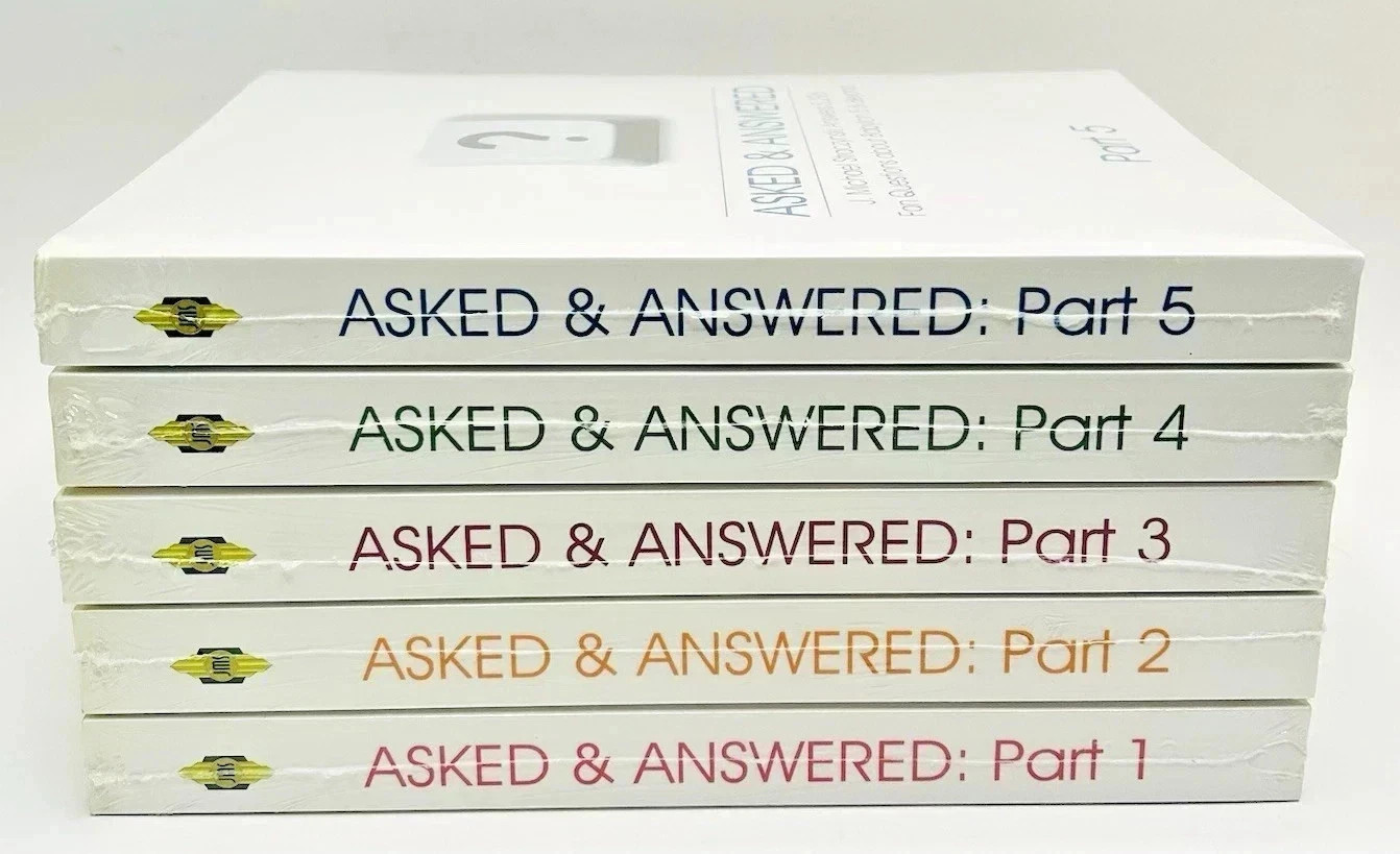 Babylon 5 Asked and Answered Vol 1- 5 by J. Michael Straczynski SEALED