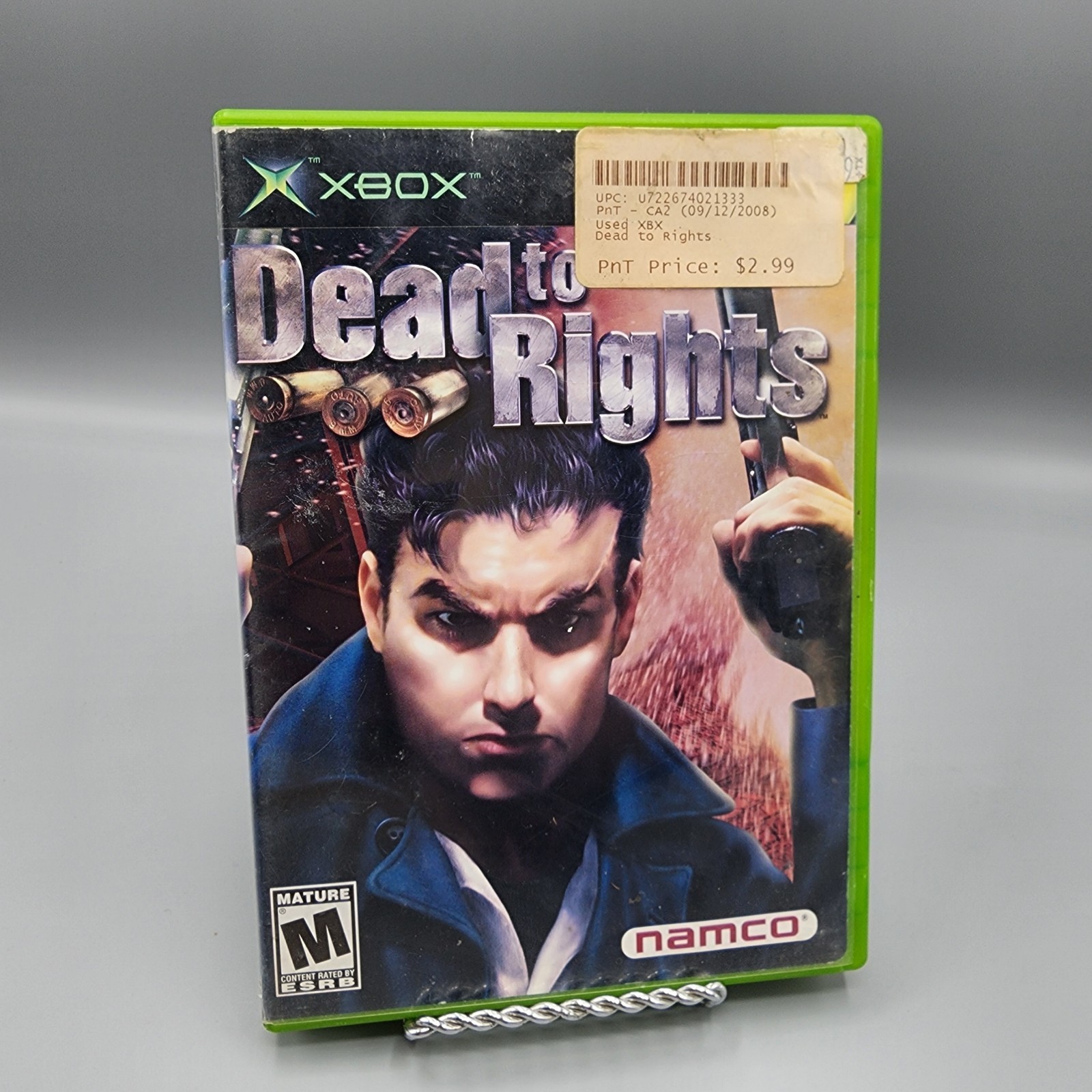 Dead to Rights (Microsoft Xbox, 2002) Complete / Tested