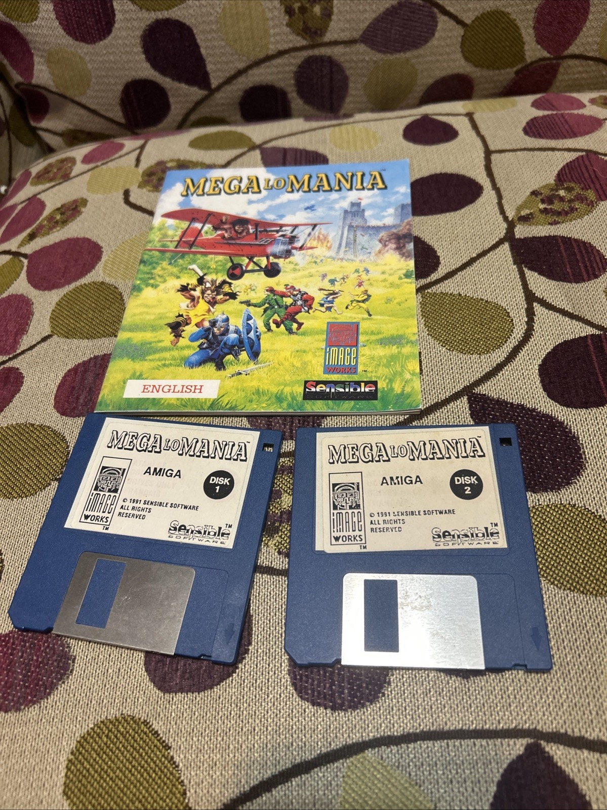 Commodore Amiga MEGA-LO-MANIA  **VERY RARE