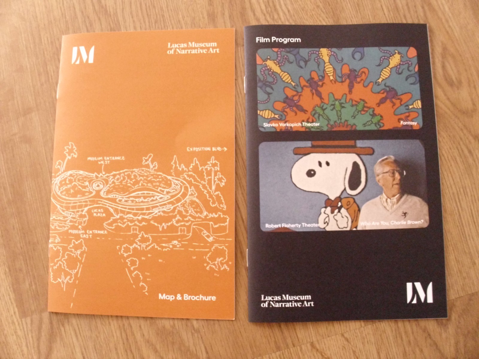 Lucas Museum Of Narrative Art Opening Day Brochure & Theater Program