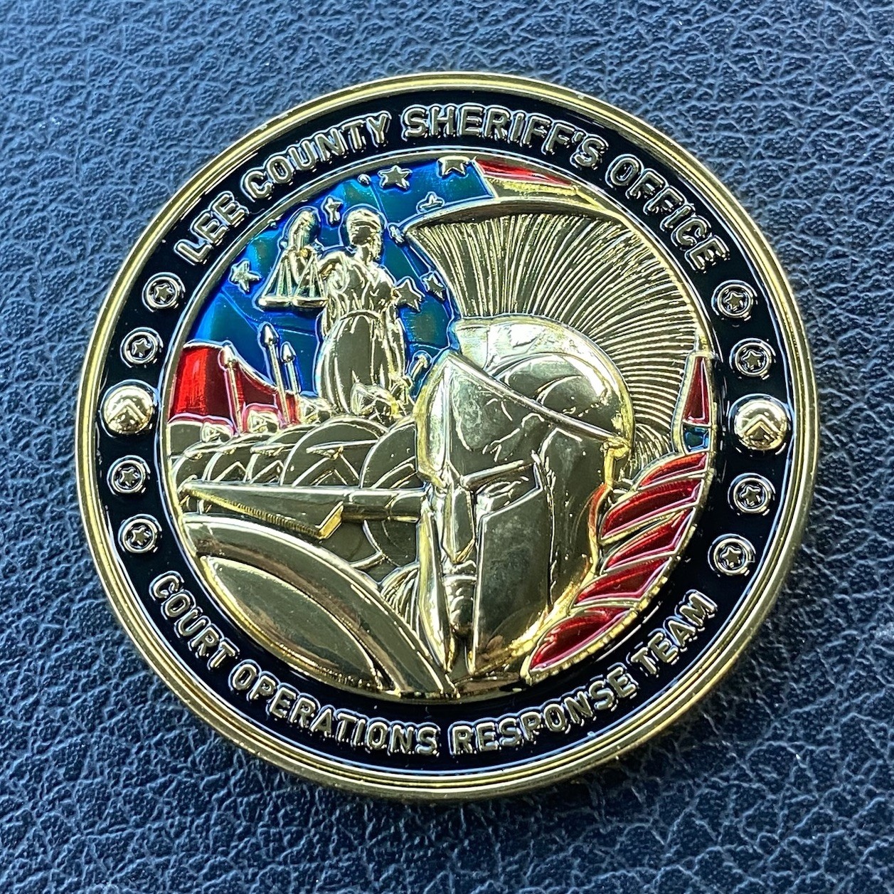 Lee County Court Operations Response Tm Florida FL Sheriff Police Challenge Coin