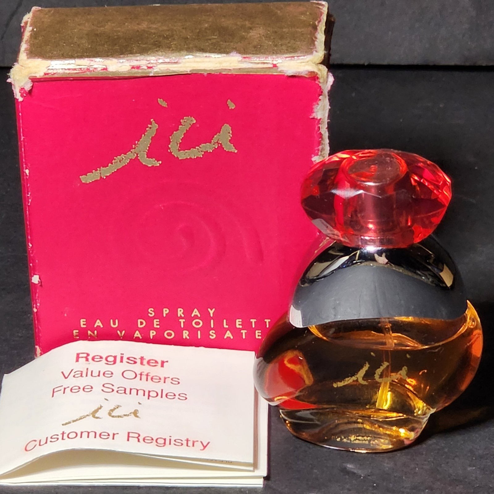 Coty ici Spray Eau de Toilette Full w/ Box NOS - Vintage