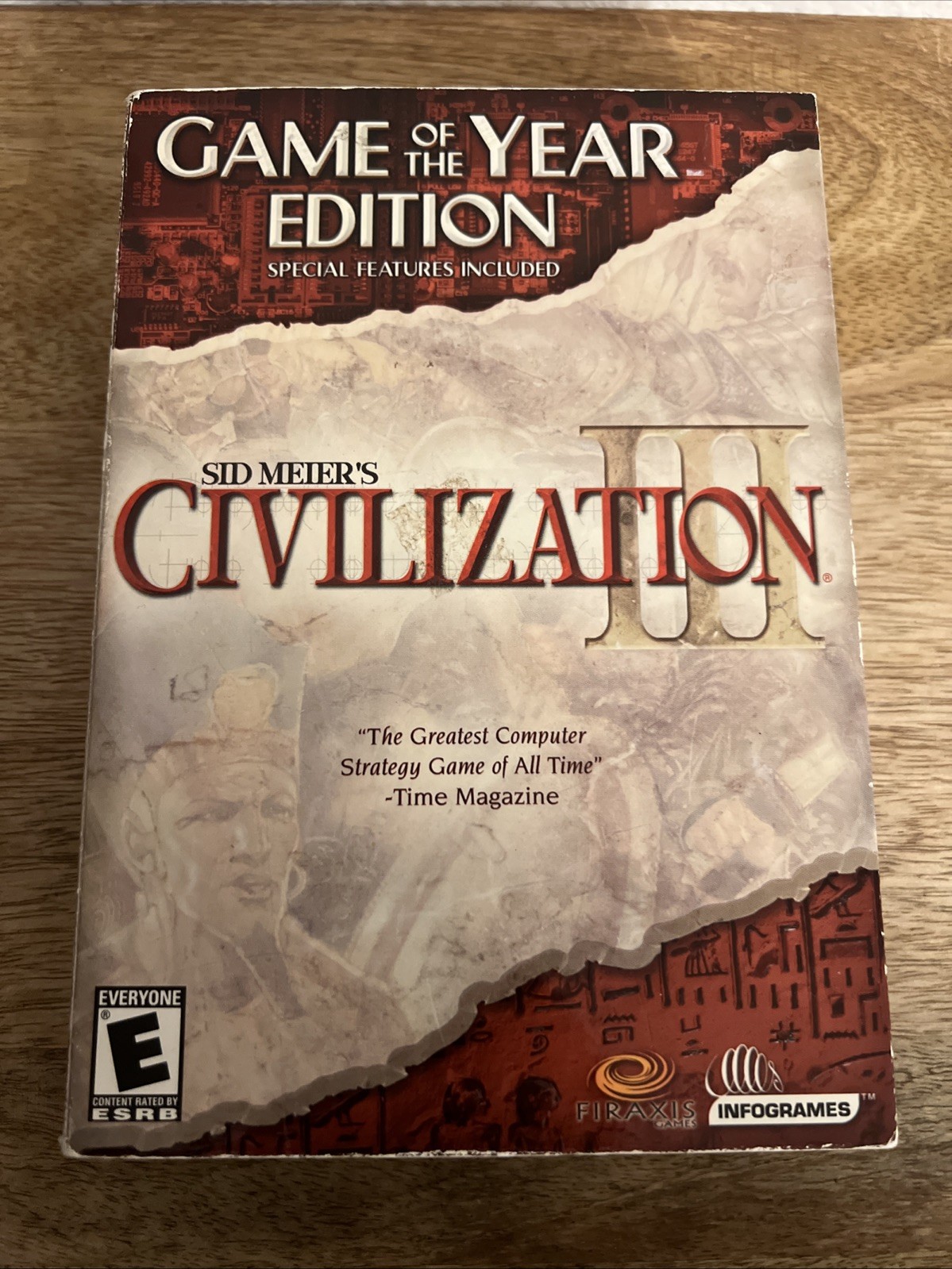 Sid Meier's Civilization III (PC Cd-Rom 2001). Complete In Box Video Game