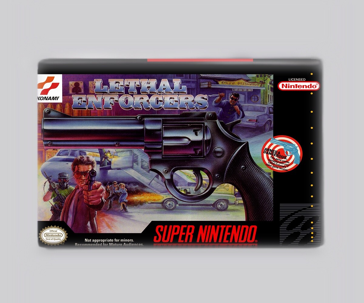 LETHAL ENFORCERS / SNES - 2