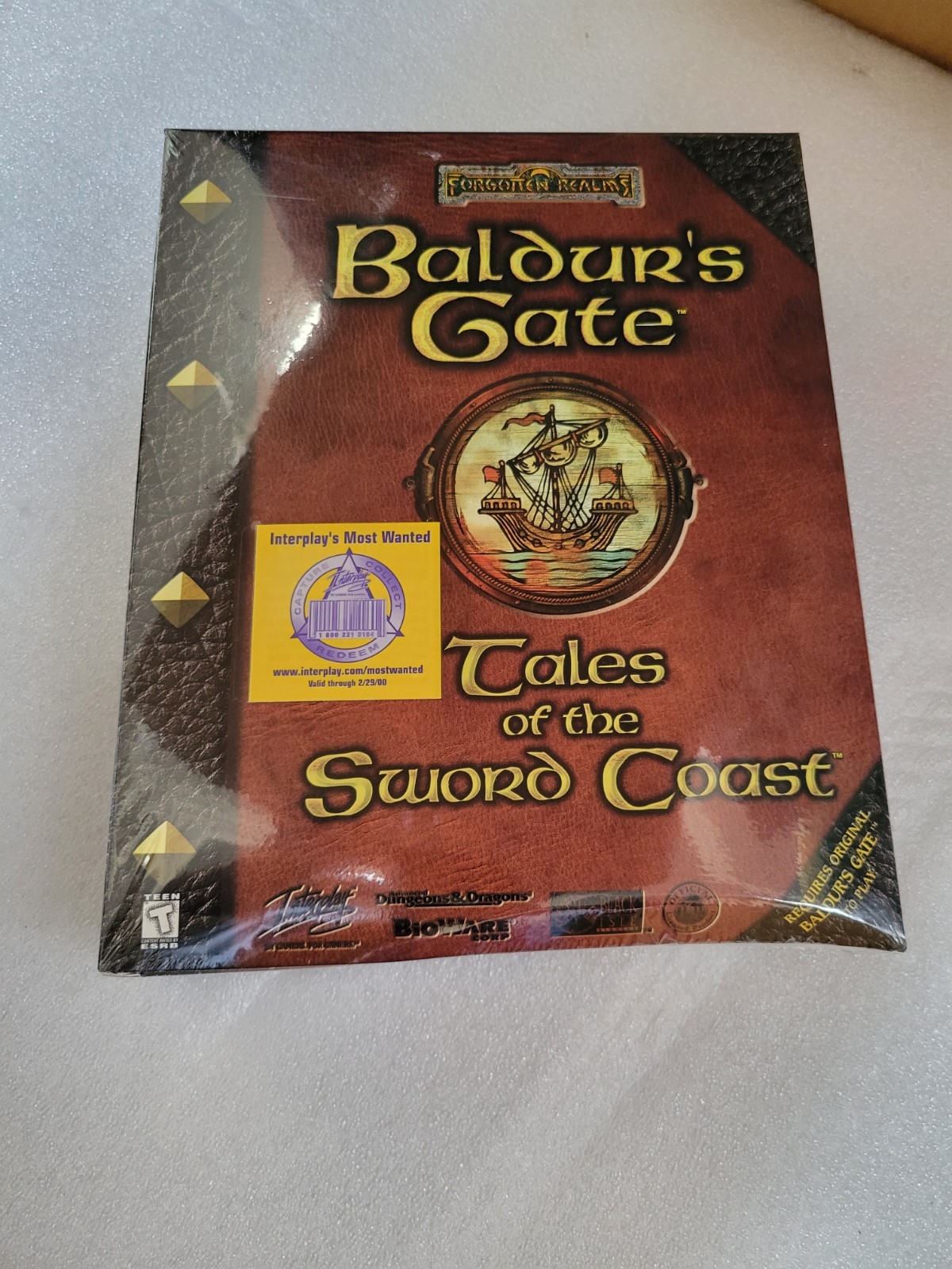 Baldur's Gate: Tales of the Sword Coast for (PC, 1999) [Big Box] New SEALED HTF