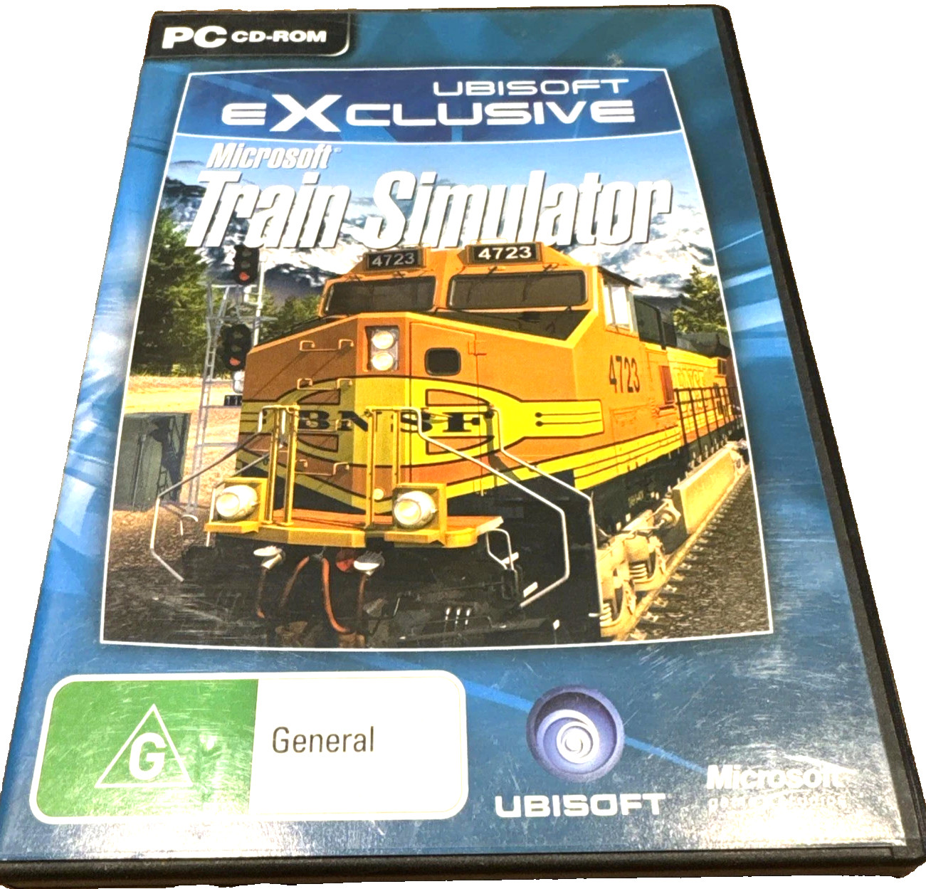 PC CD-ROM Game Microsoft Train Simulator - Ubisoft Exclusive - 2 Disc