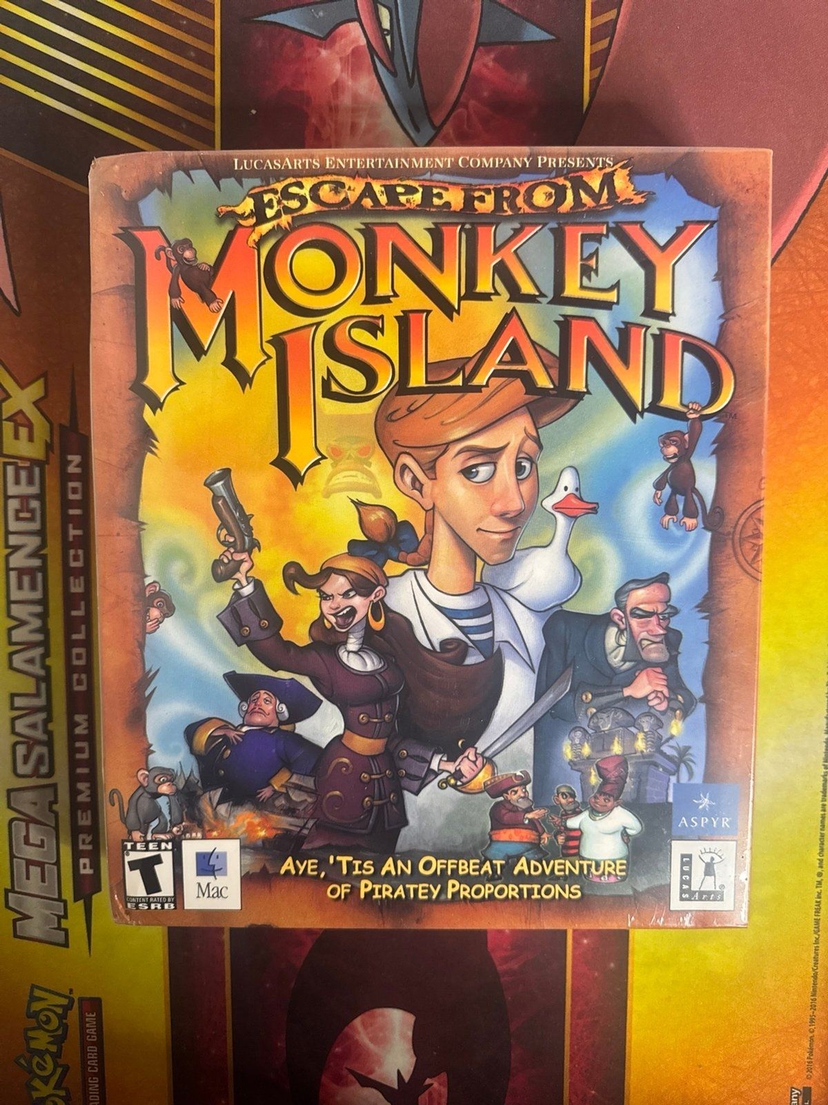 Escape From Monkey Island Big Box Mac CD-ROM Brand New Sealed