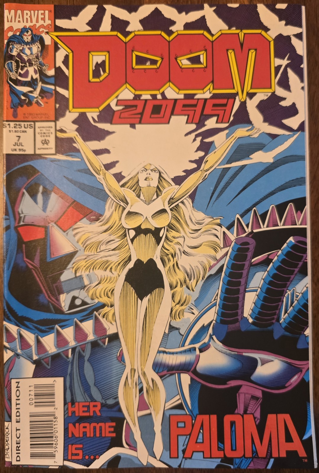 Doom 2099 #7 (Marvel Comics July 1993)