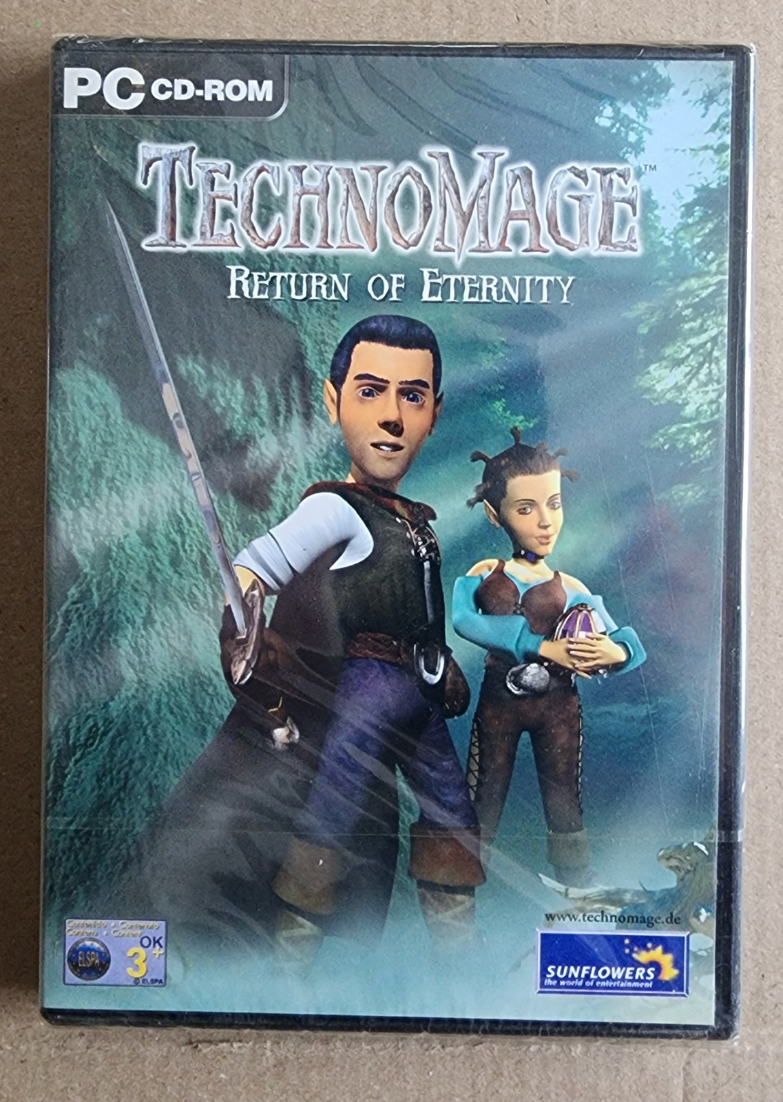 Technomage Return Of Eternity PC (1999)  NEW & SEALED - Rare Fantasy Adventure