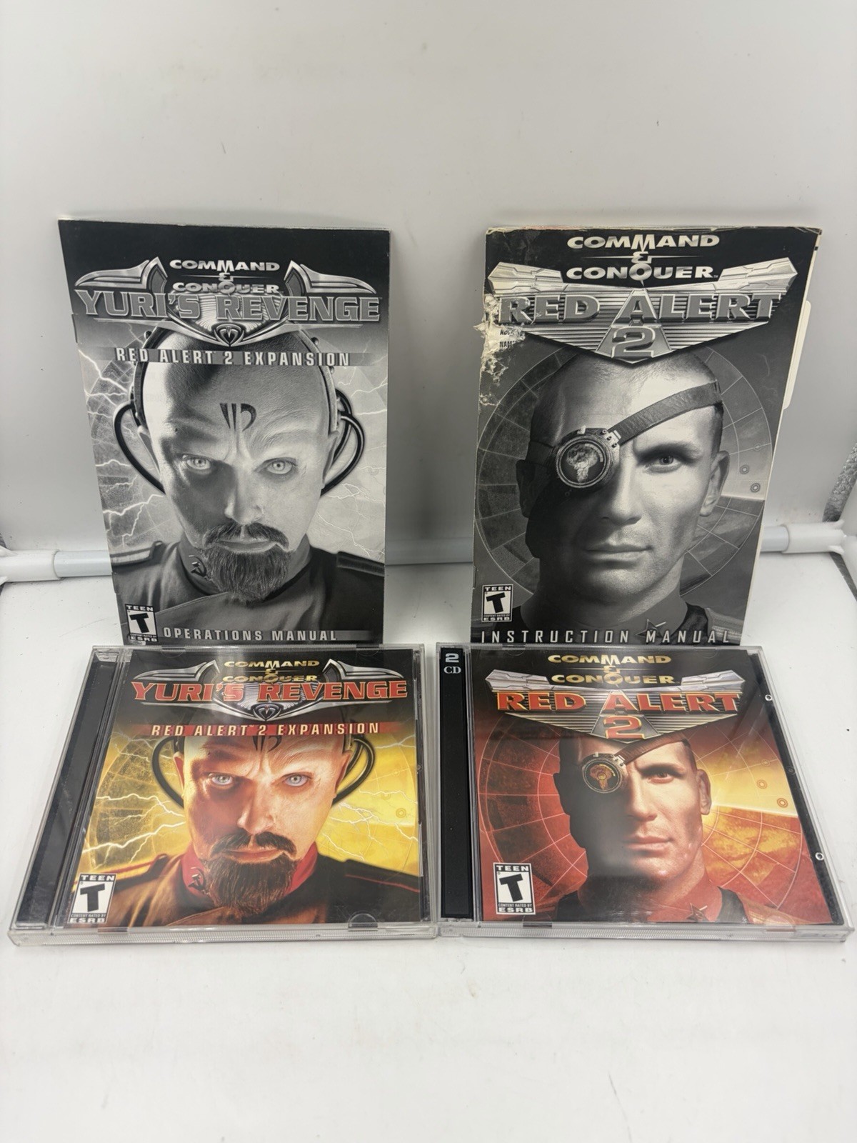 Command & Conquer: Red Alert 2 + Yuri’s Revenge PC CDs Bundle