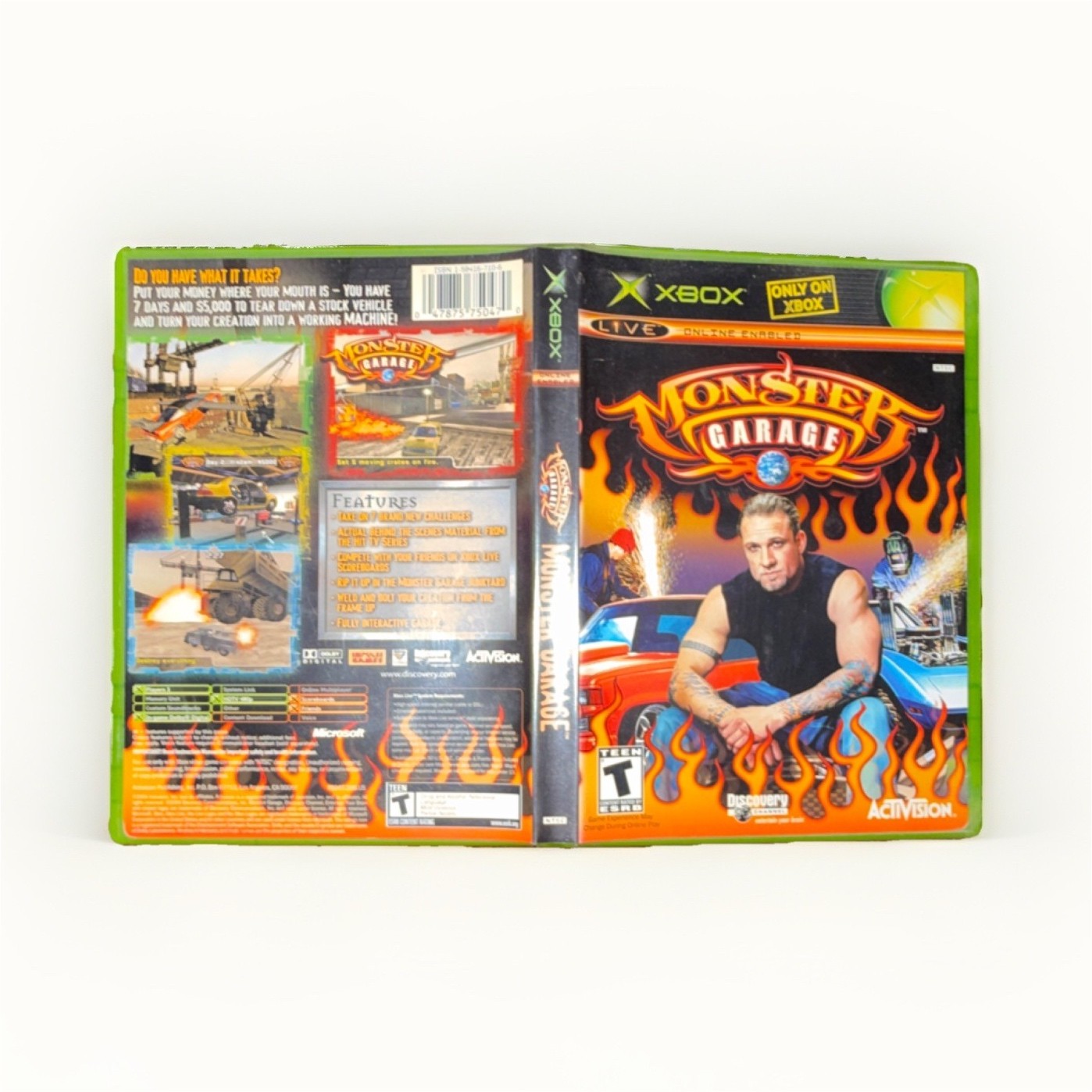 Activision Monster Garage Xbox, Online Play, Action Adventure, T, NTSC