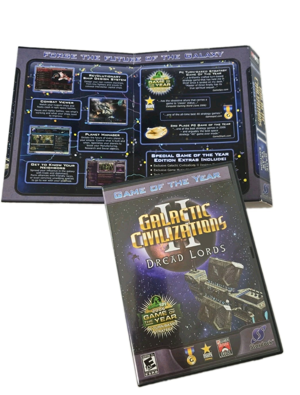 Galactic Civilizations 2 Dread Lords Game Of The Year Edition, Complete Set PC