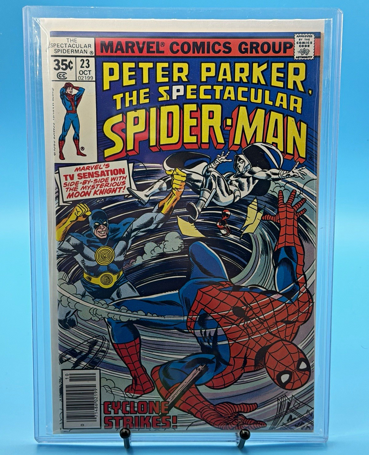 Peter Parker, The Spectacular Spider-Man #23 Newsstand Variant (Oct 1978) Error