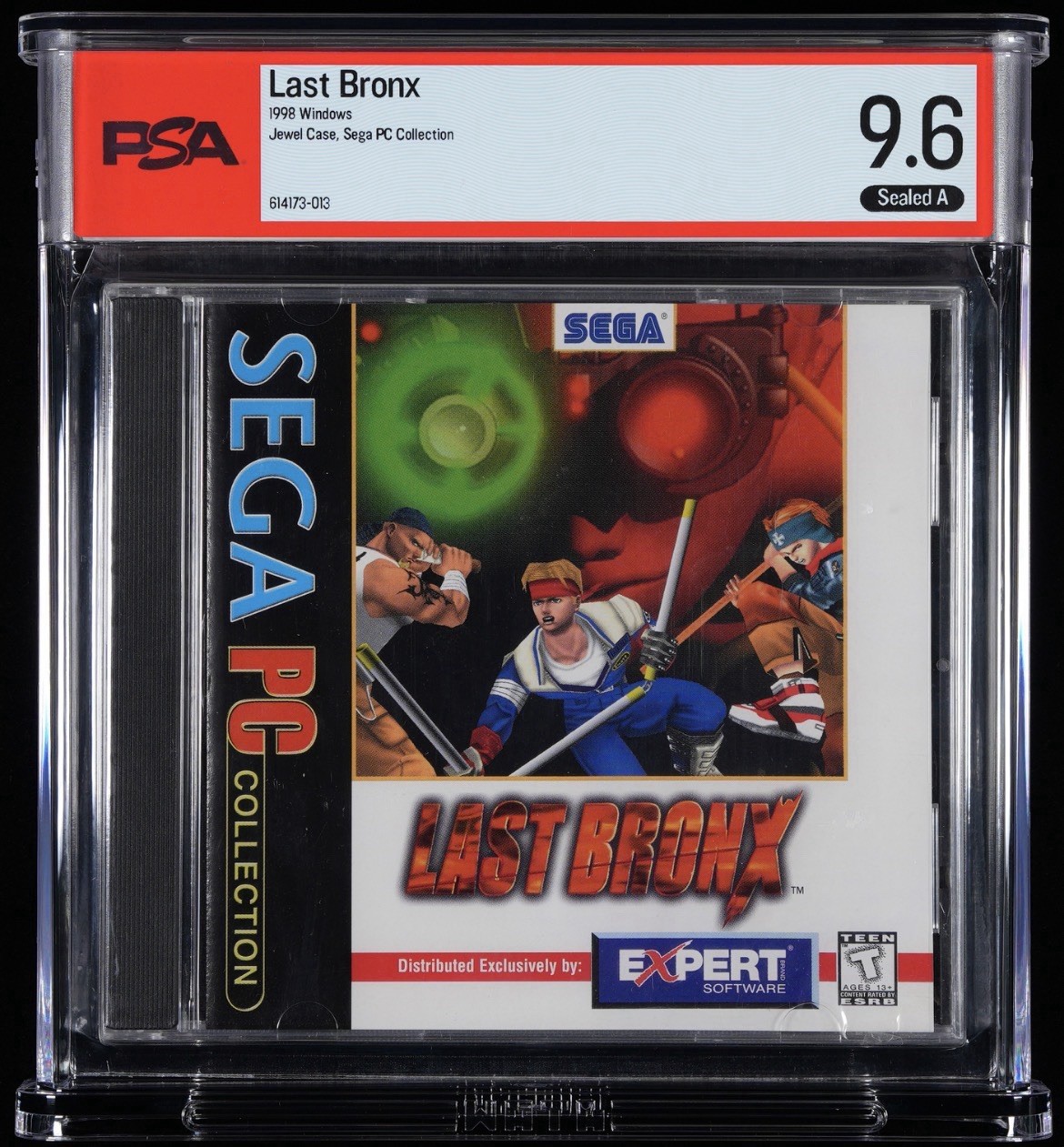 Last Bronx Sega PC Collection 1998 Windows PSA Graded 9.6 A