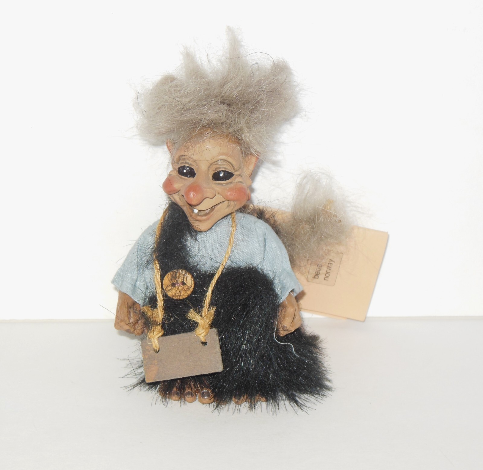 Lady Troll Paul Bonner Bebe Norway with Tag Female Figurine 4