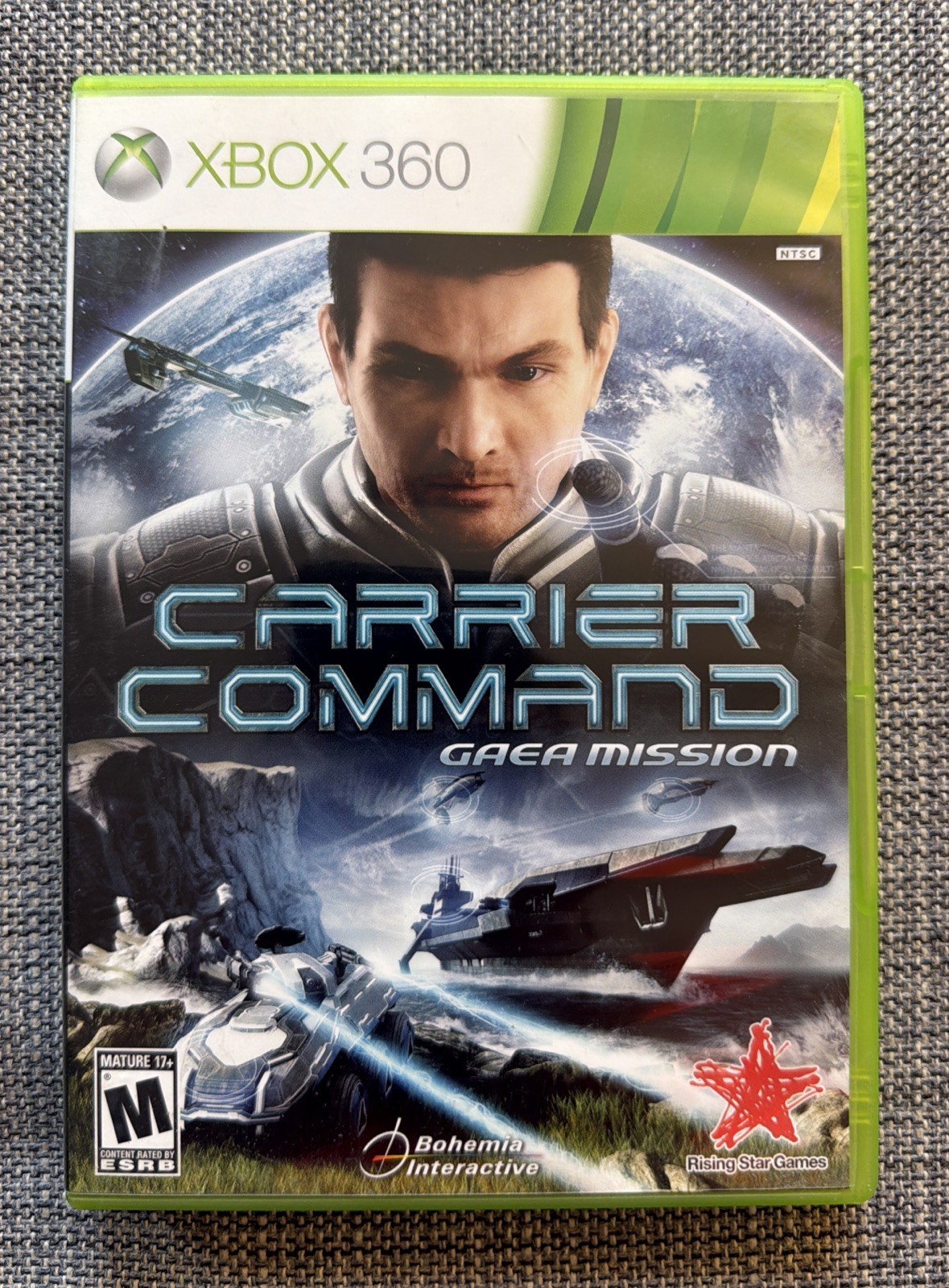 Carrier Command: Gaea Mission (Microsoft Xbox 360, 2012) CIB Complete Tested