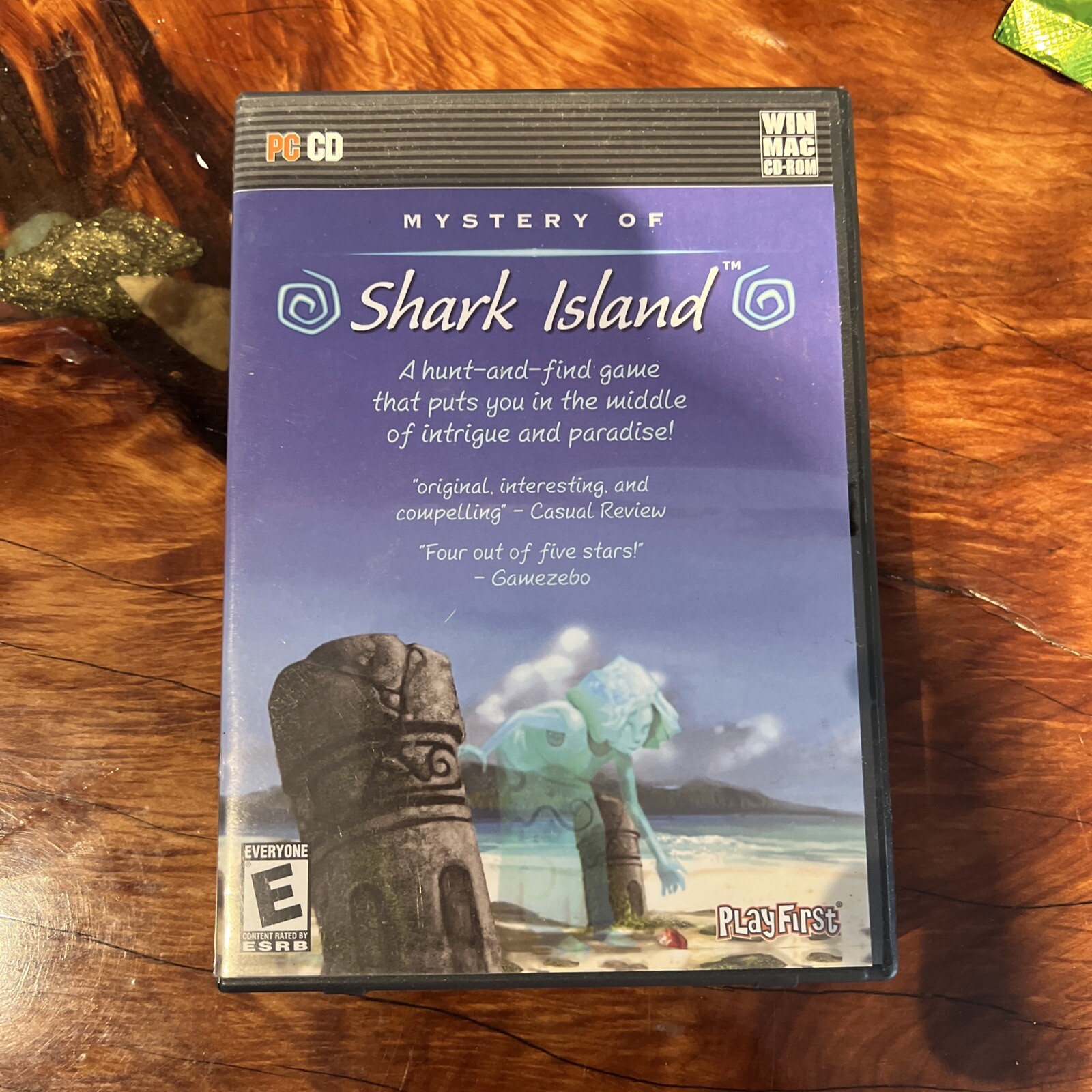 Mystery Of Shark Island Computer Software Game PC & Mac CD-ROM 2007 Play First