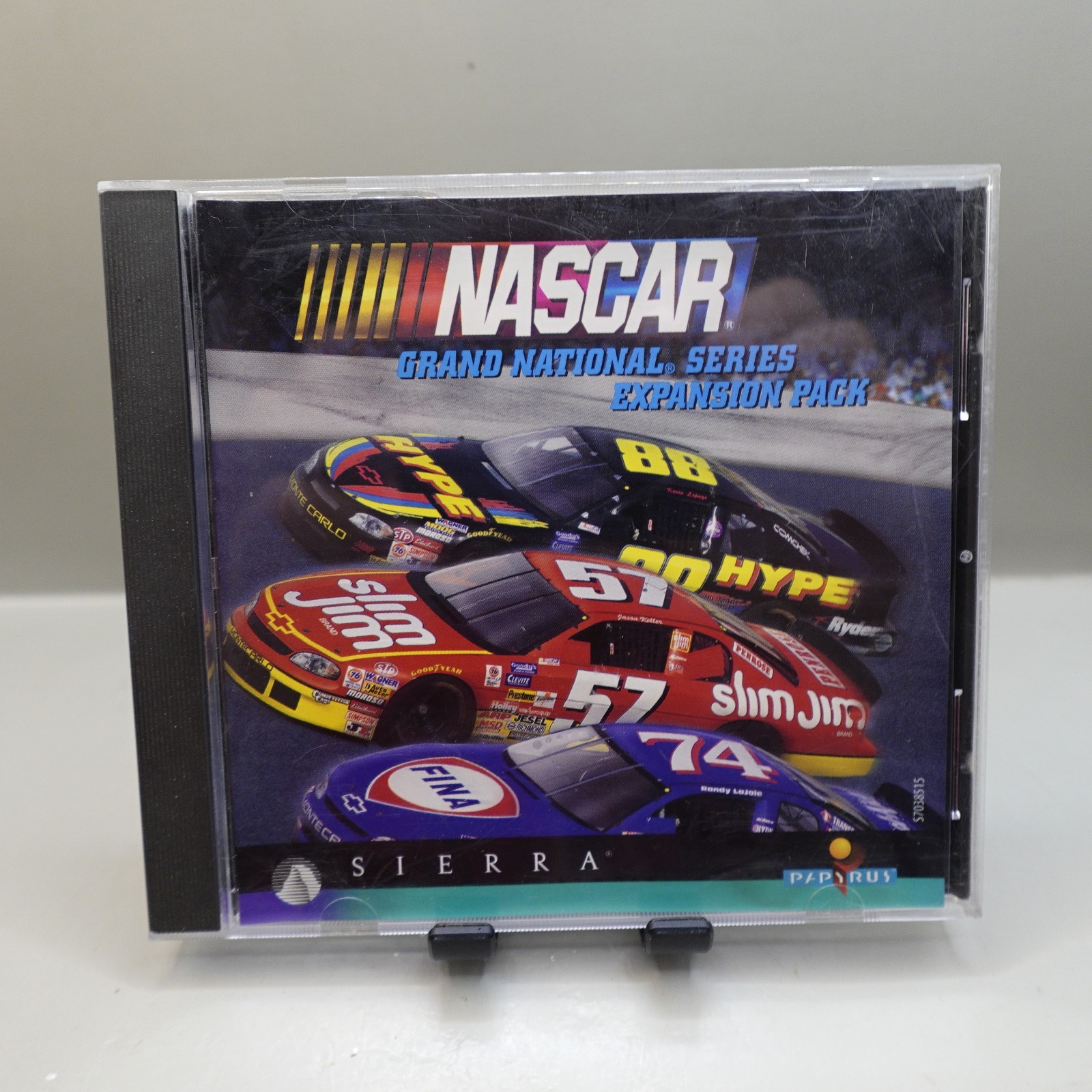 Nascar Grand National Series Expansion Pack PC Game Sierra 1997 Excellent Cond