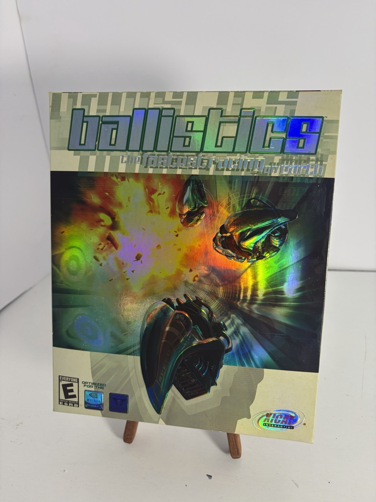 RARE Ballistics: The Fastest Racing On Earth (PC, 2001) Big Box Factory Sealed