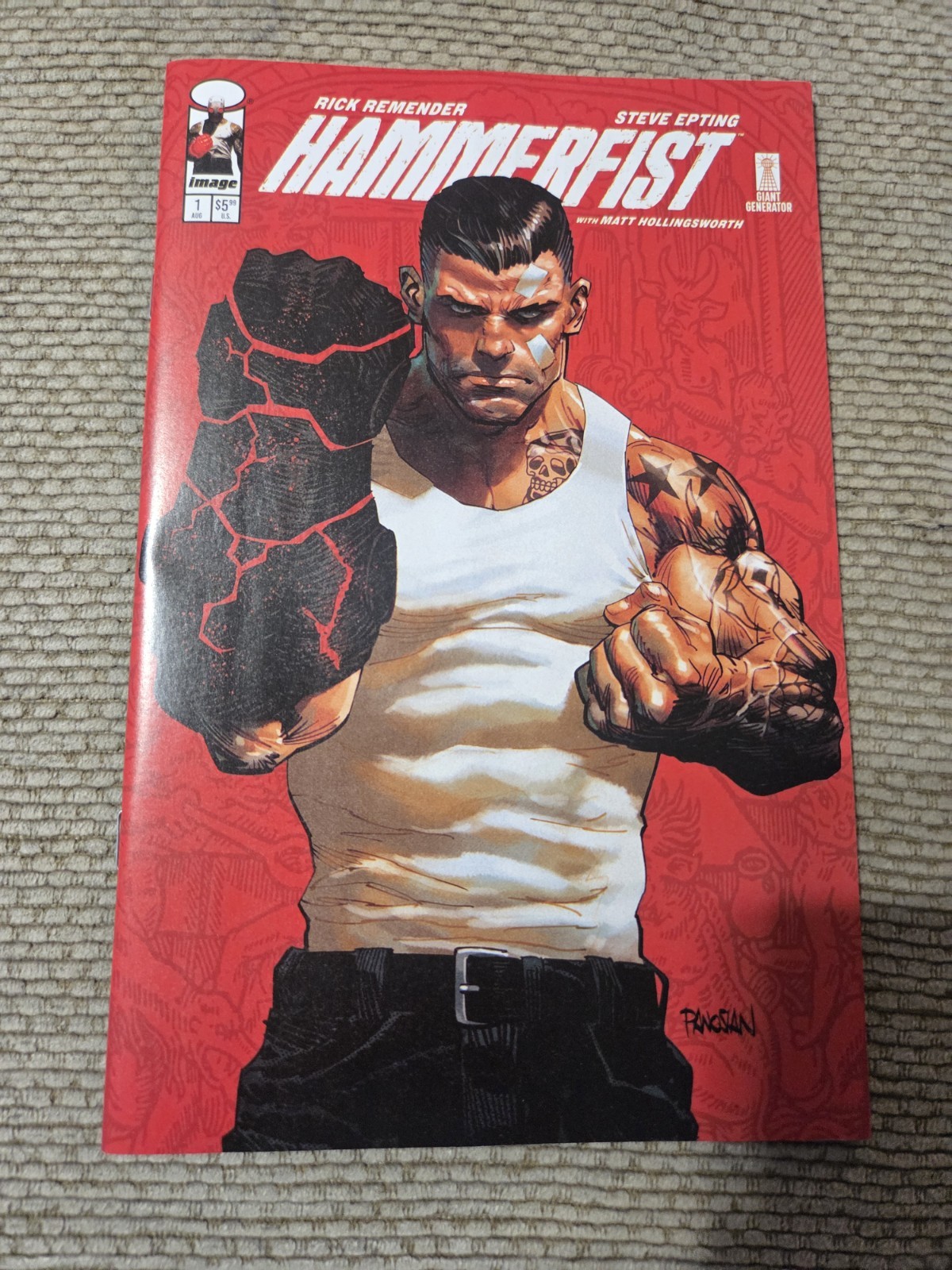 Hammerfist #1 Cover E Image Comics 2026