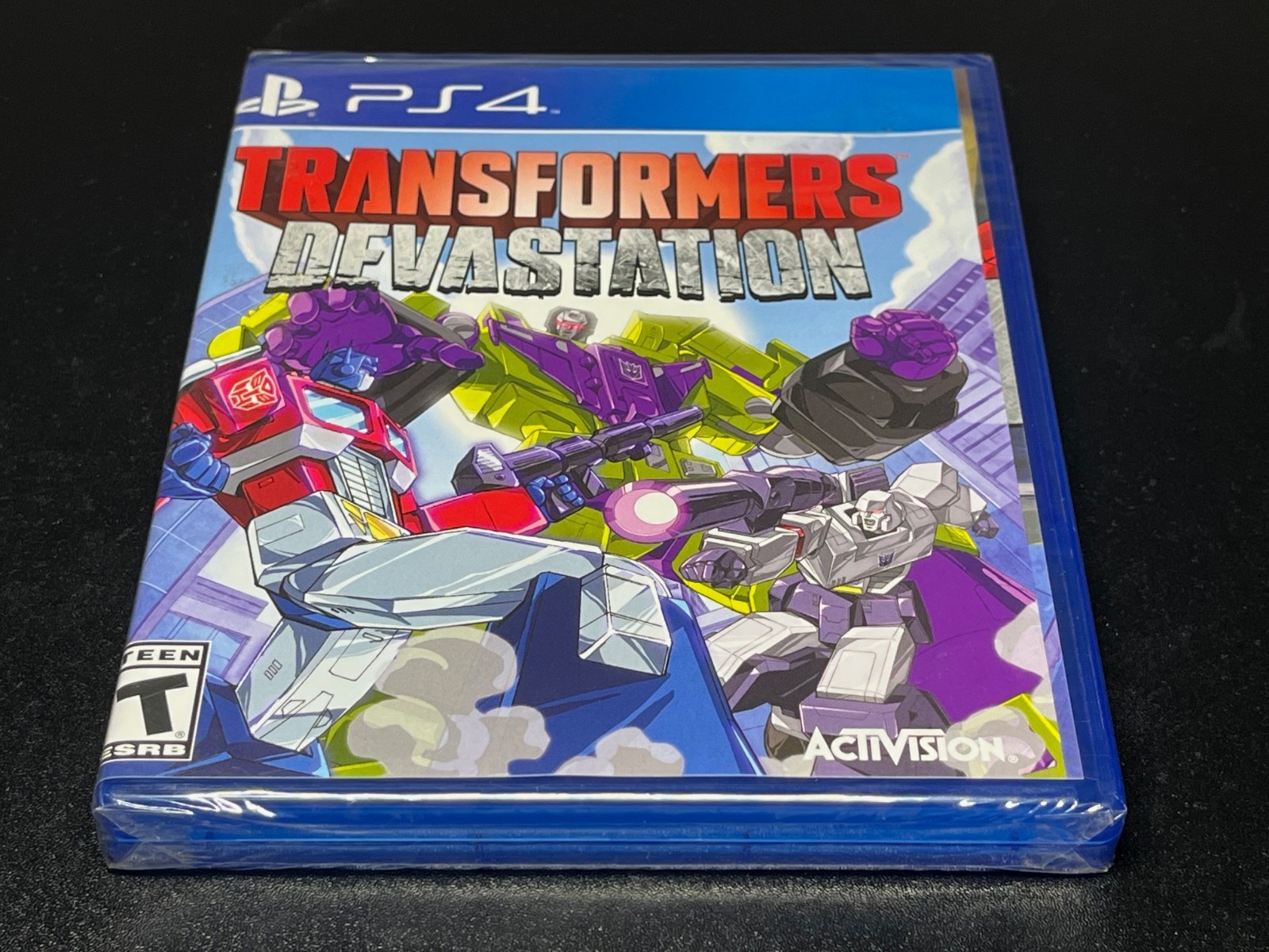 🔥MISPRINT MISCUT ARTWORK🔥RARE L@@K🔥Transformers Devastation PS4 PlayStation
