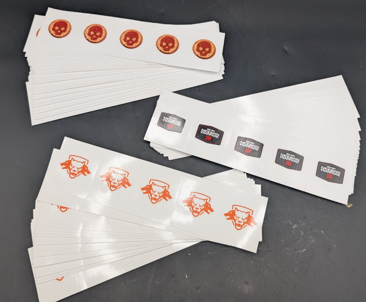 300 Piece Lot Little Caesar’s Modern Warfare III Promotional Stickers MW3 5 x 60