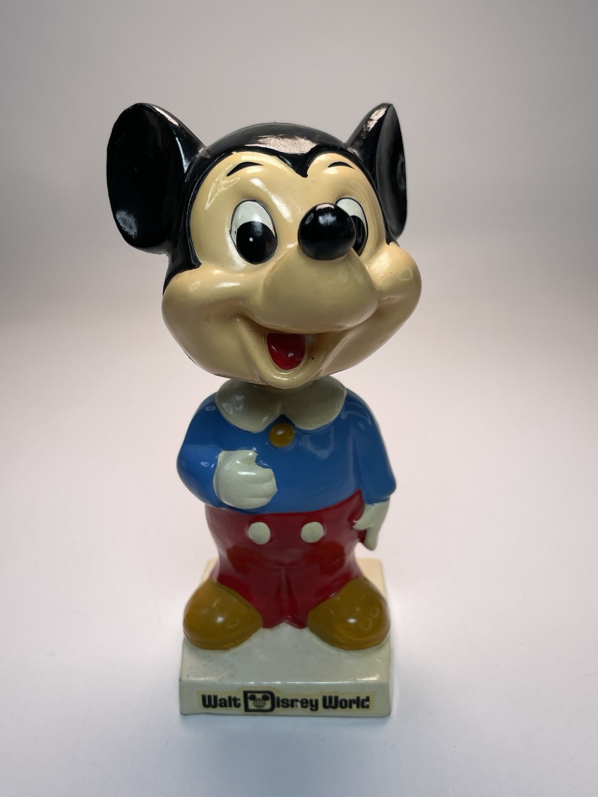 RARE 1970’s Bobble Head Nodder Mickey Mouse Walt Disney Product Japan