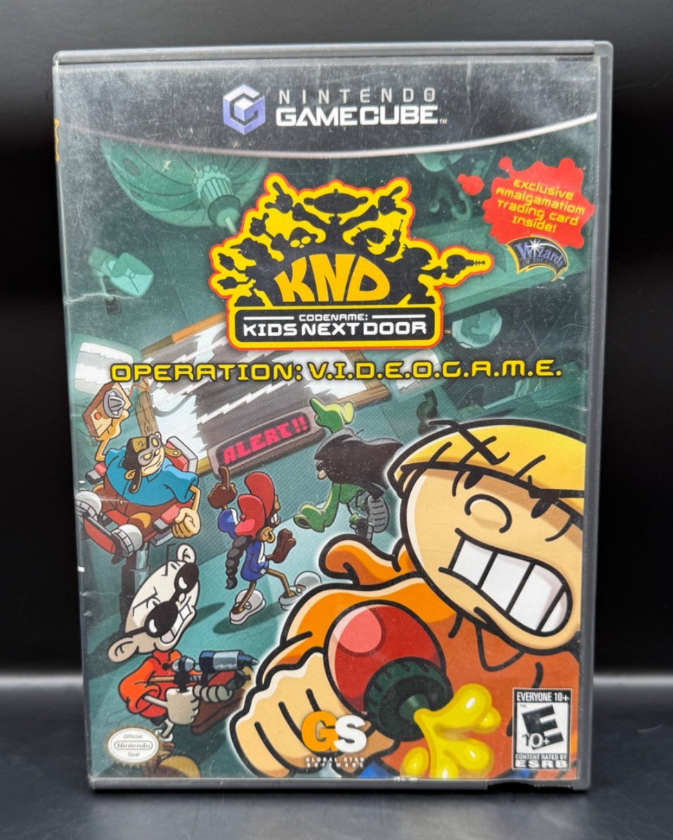 Codename: Kids Next Door -- Operation: V.I.D.E.O.G.A.M.E (Nintendo GameCube,...