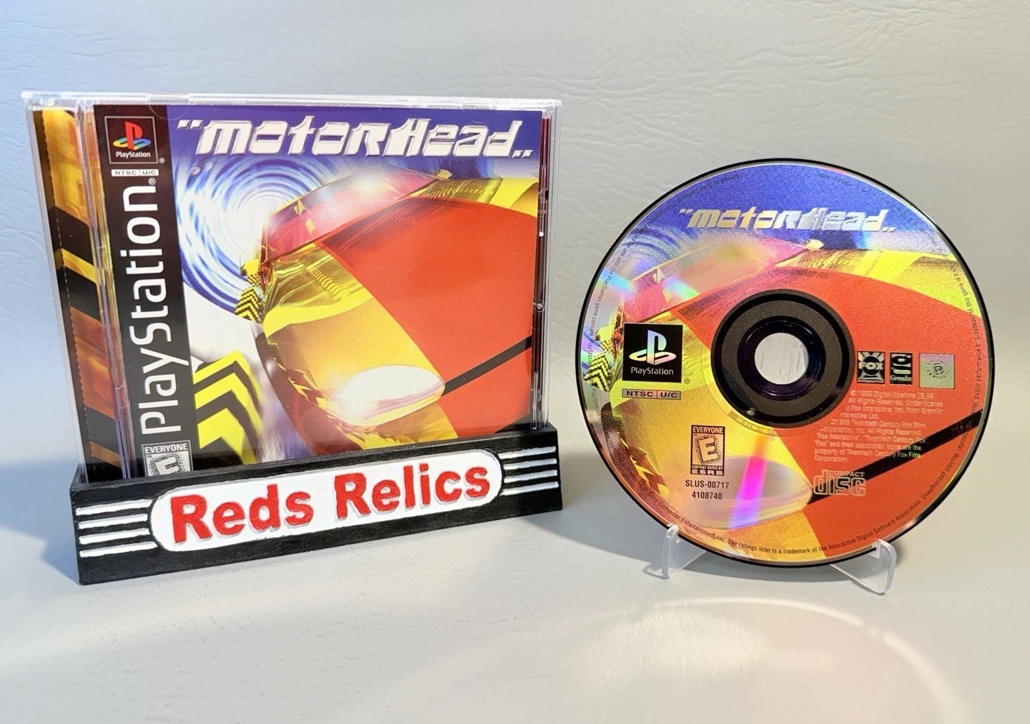 Motorhead PS1 (Sony PlayStation 1, 1998) CIB - Immaculate - Rare