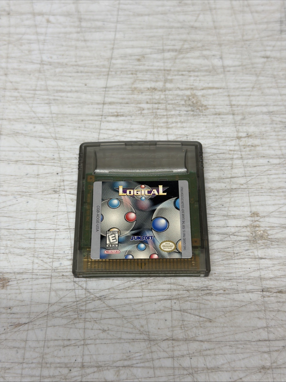 Logical (Nintendo Game Boy Color, 1999) Tested And Works