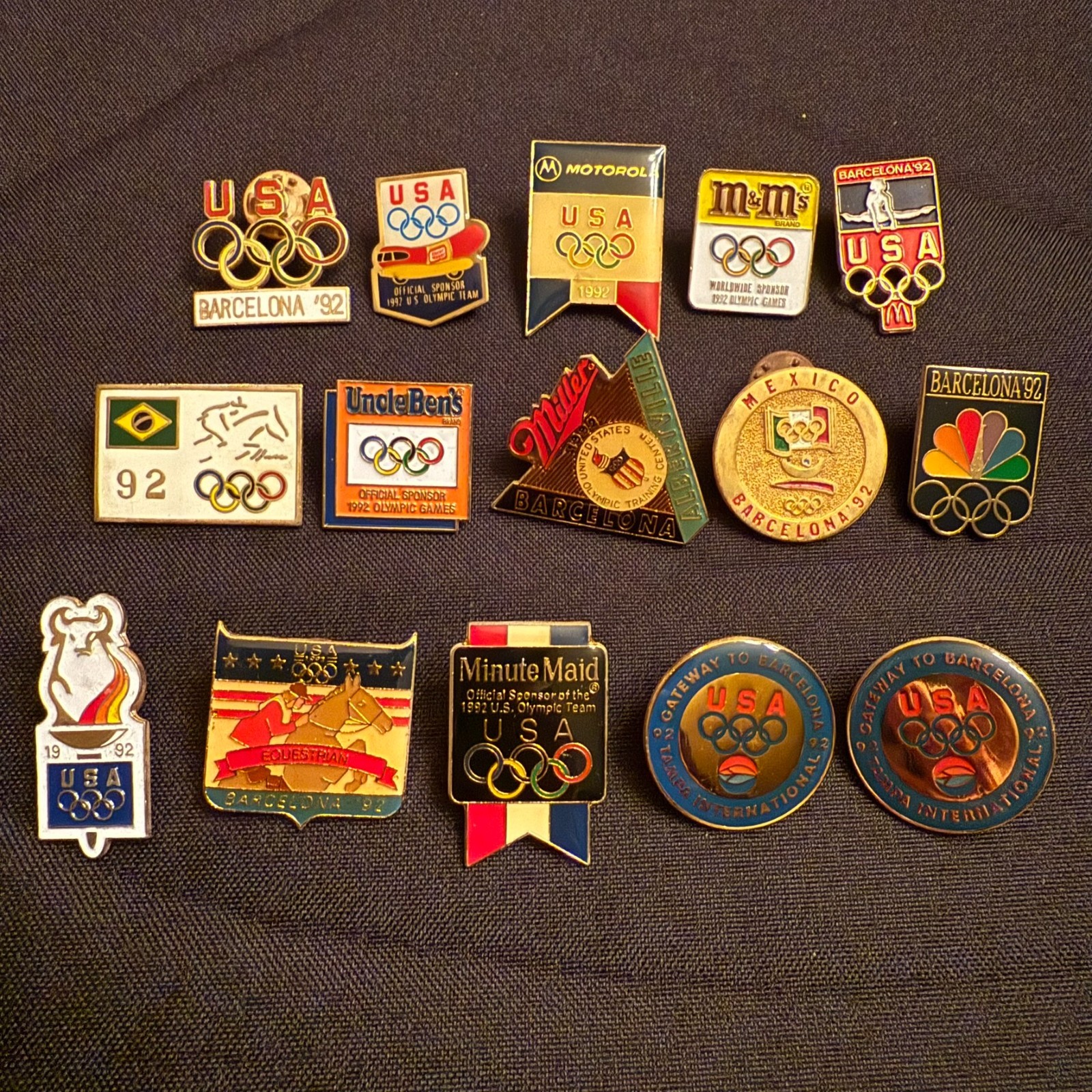 1992 Olympic Pins